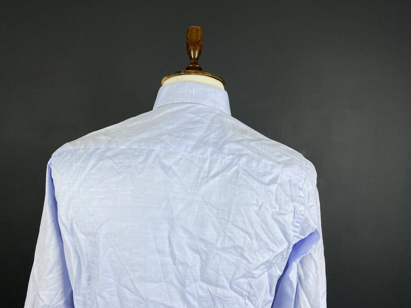 Eton Eton Contemporary Blue Luxury Shirt Size 40 / 15 / 3/4 Size US M / EU 48-50 / 2 - 6 Thumbnail