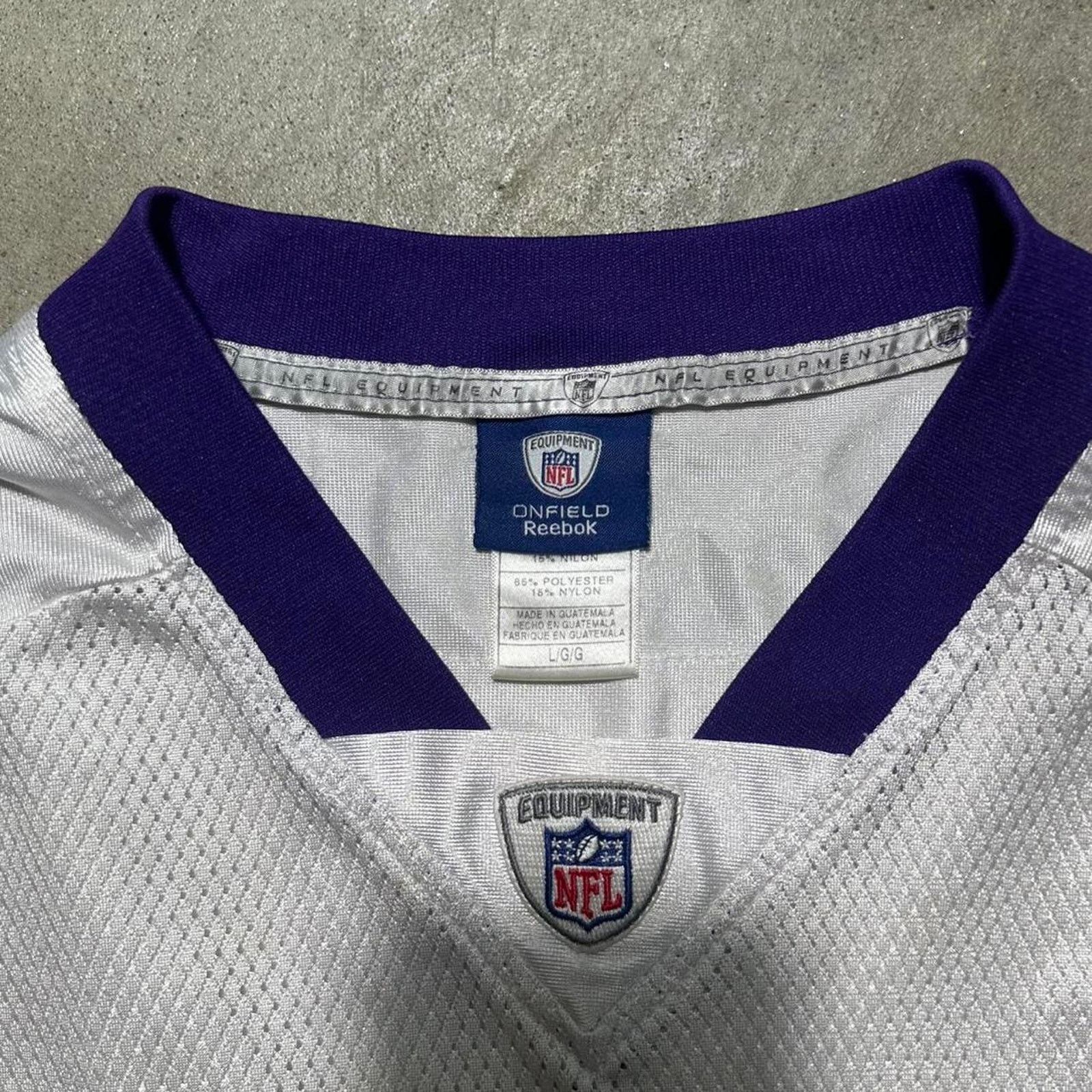 Reebok Vintage Reebok Brett Favre NFL Jersey Football Tee Shirt Size US L / EU 52-54 / 3 - 4 Thumbnail