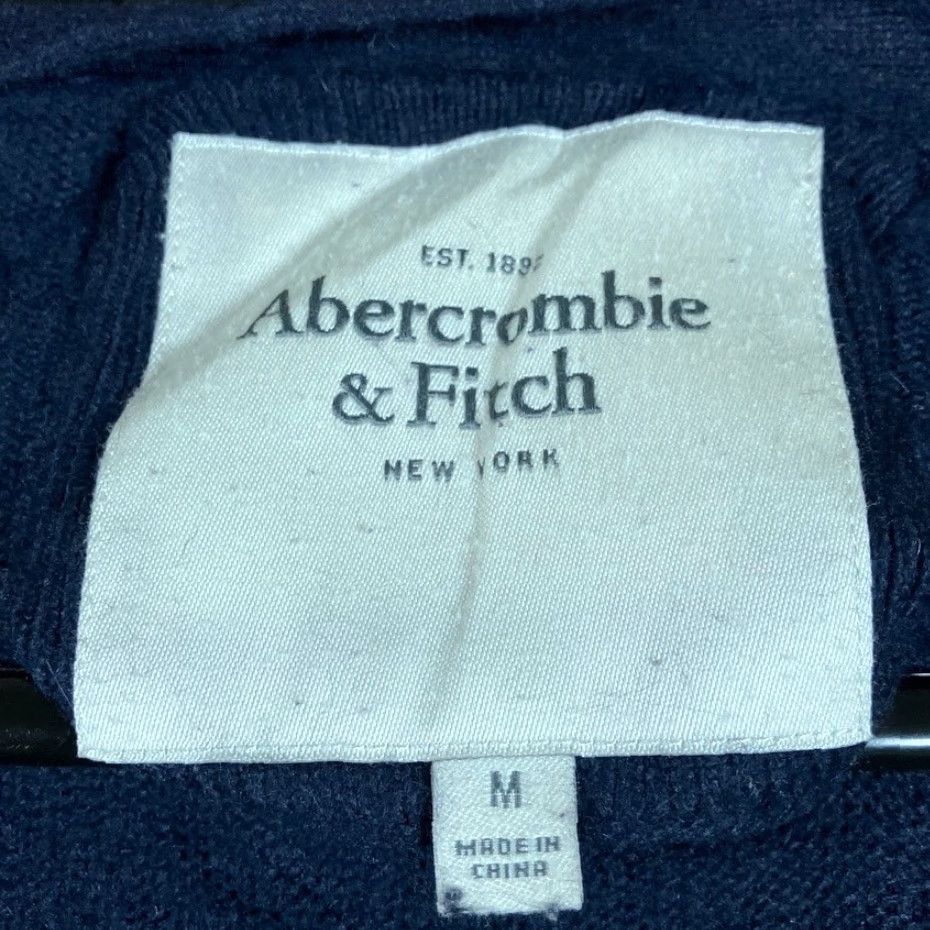 Abercrombie & Fitch Abercrombie & Fitch Womens Sweater Navy Button Cardigan Rabbit Hair Wool Blend M Size M / US 6-8 / IT 42-44 - 5 Thumbnail