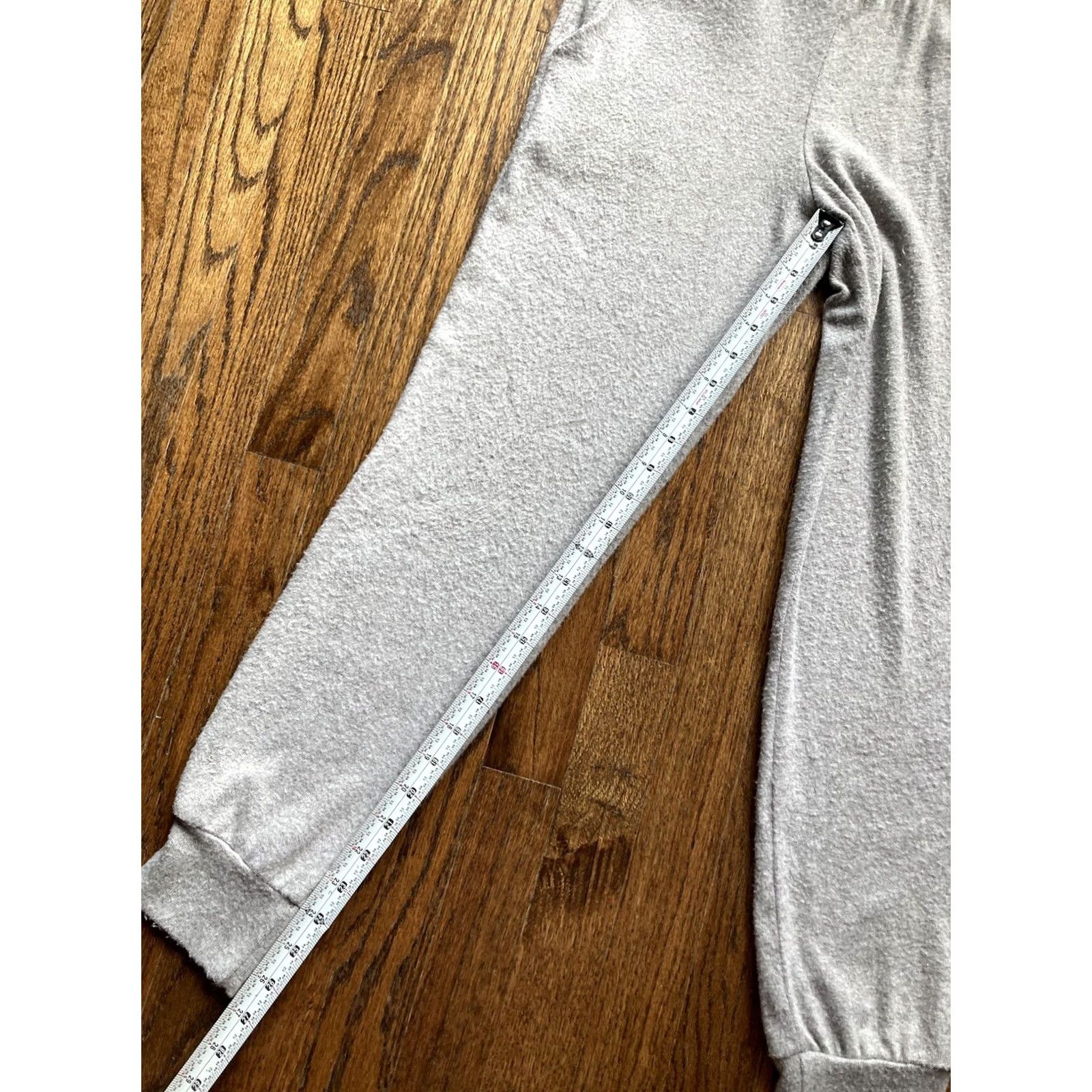 Velvet VELVET by GRAHAM & SPENCER Womens Pants XS Jogger Gray Solid | Relaxed Straight Leg Lounge Casual Size 26" / US 2 / IT 38 - 3 Thumbnail