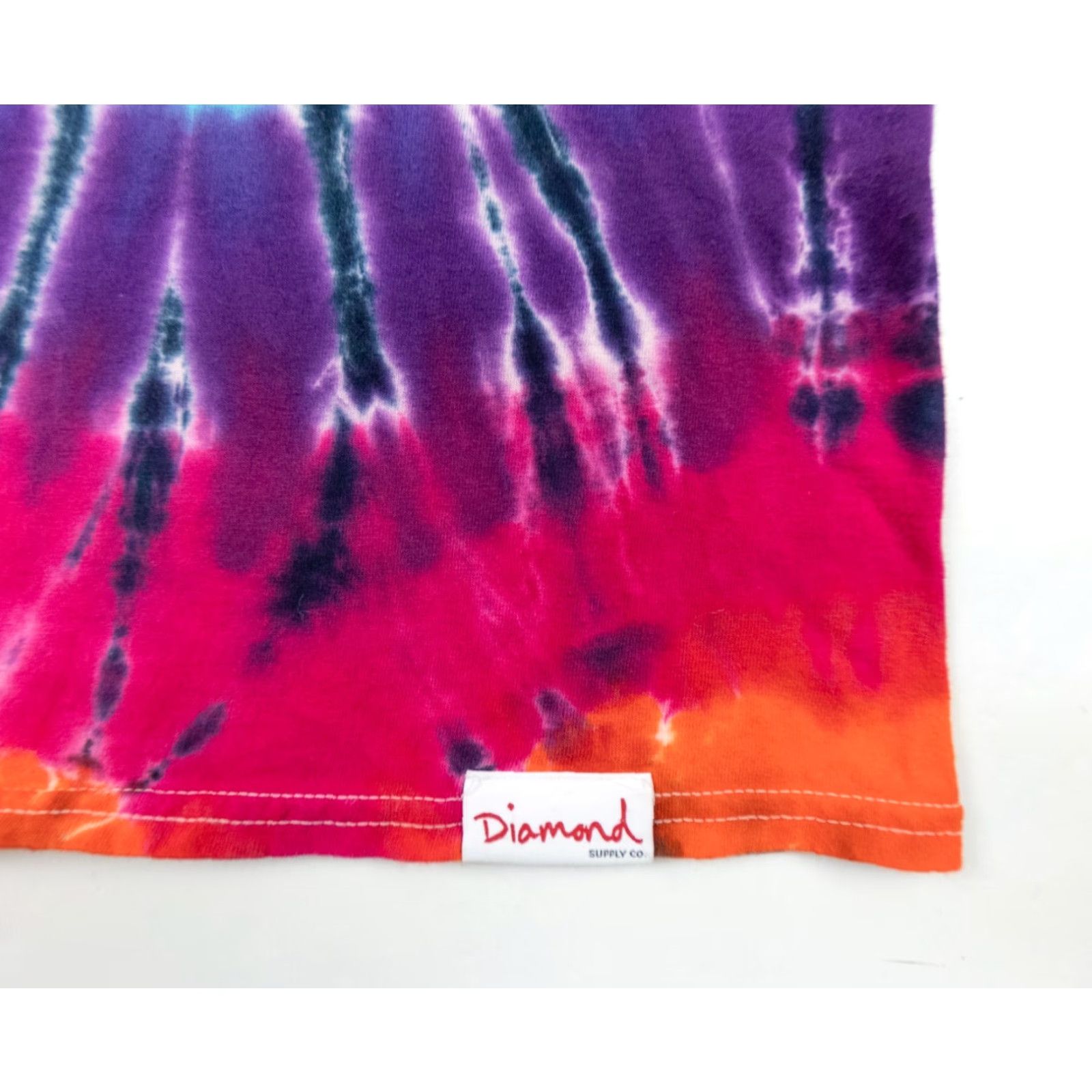 Diamond Supply Co. Diamond Supply Co. Skateboarding Shirt Adult Small Crewneck Tee Tie Dye Multicolor Mens Size US S / EU 44-46 / 1 - 3 Thumbnail