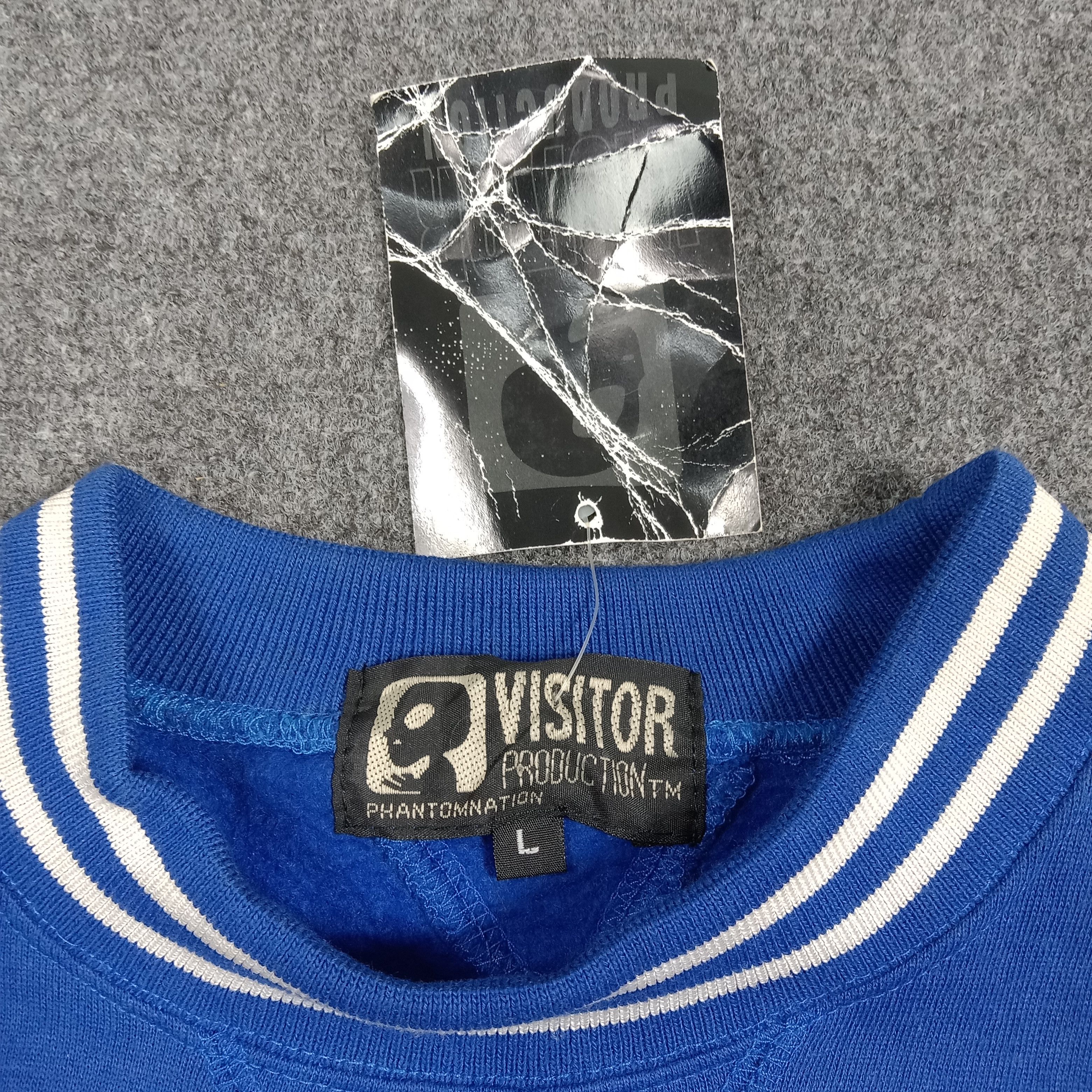 Vision Streetwear Alien Visitor Streetwear Sweatshirt C271N23 Size US L / EU 52-54 / 3 - 3 Thumbnail