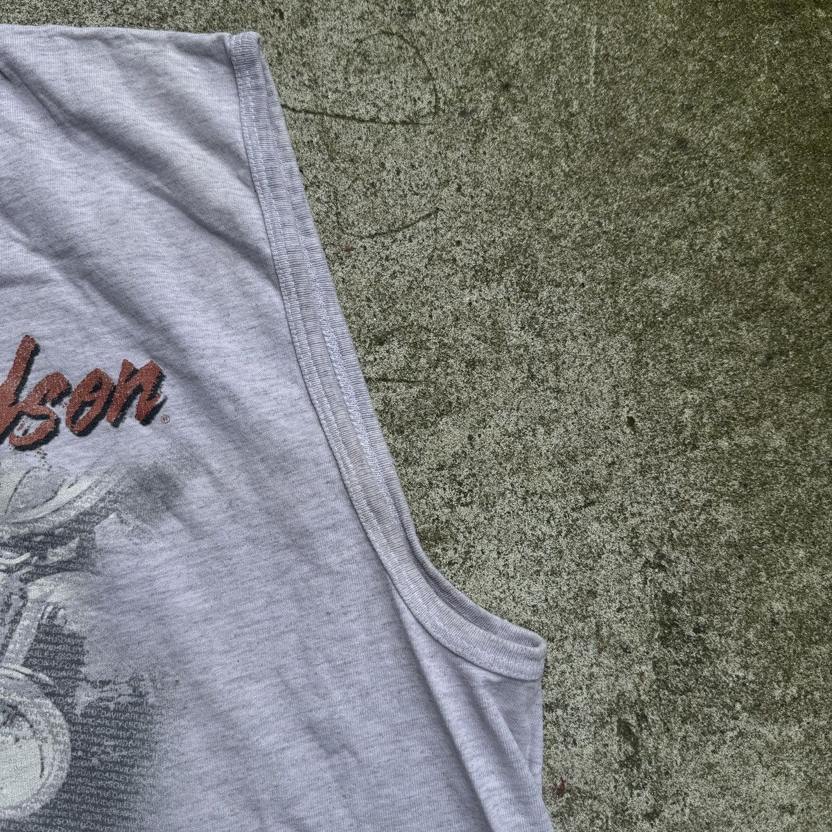Harley Davidson Harley Davidson Faded Thrashed Distressed Tank ERD Grunge Size US L / EU 52-54 / 3 - 9 Thumbnail