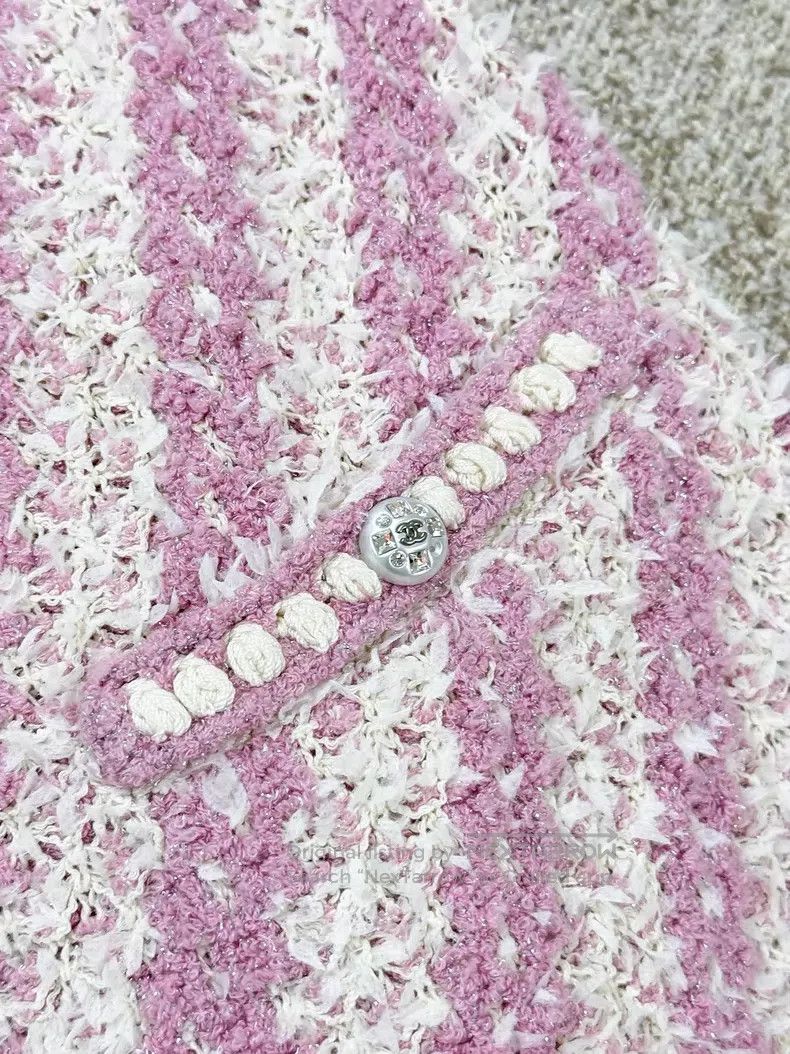 Chanel Chanel Twill fine glitter diamond buckle strap dress Size XS / US 0-2 / IT 36-38 - 3 Thumbnail
