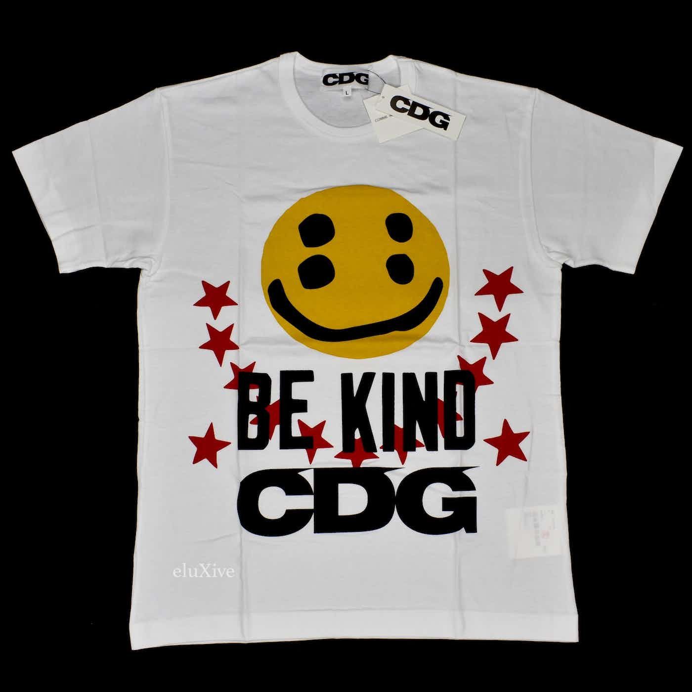 Comme des Garcons CPFM CDG Double Vision Smiley Face T-Shirt DS | Grailed