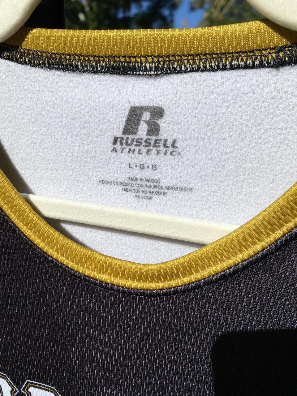 Russell Athletic Black and Yellow Heavyweight Hornets Russell Thermal Large Size US L / EU 52-54 / 3 - 7 Thumbnail