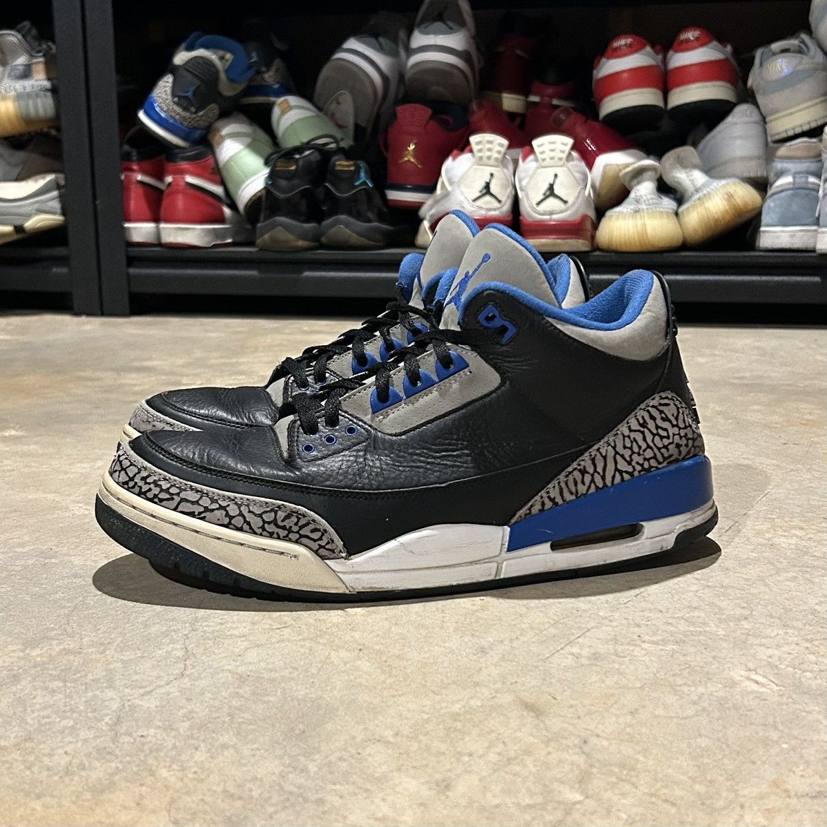 Air Jordan Retro Sport Blue 2014 US 12