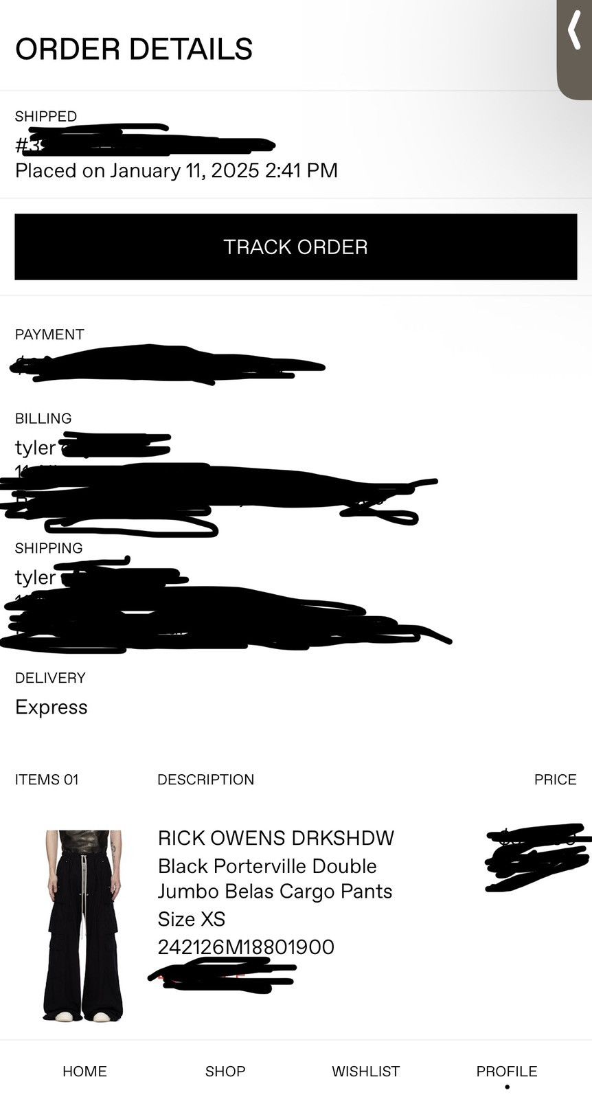 Rick Owens Drkshdw Twill cotton rick owens DRKSHDW bela cargos XS Size US 28 / EU 44 - 8 Thumbnail