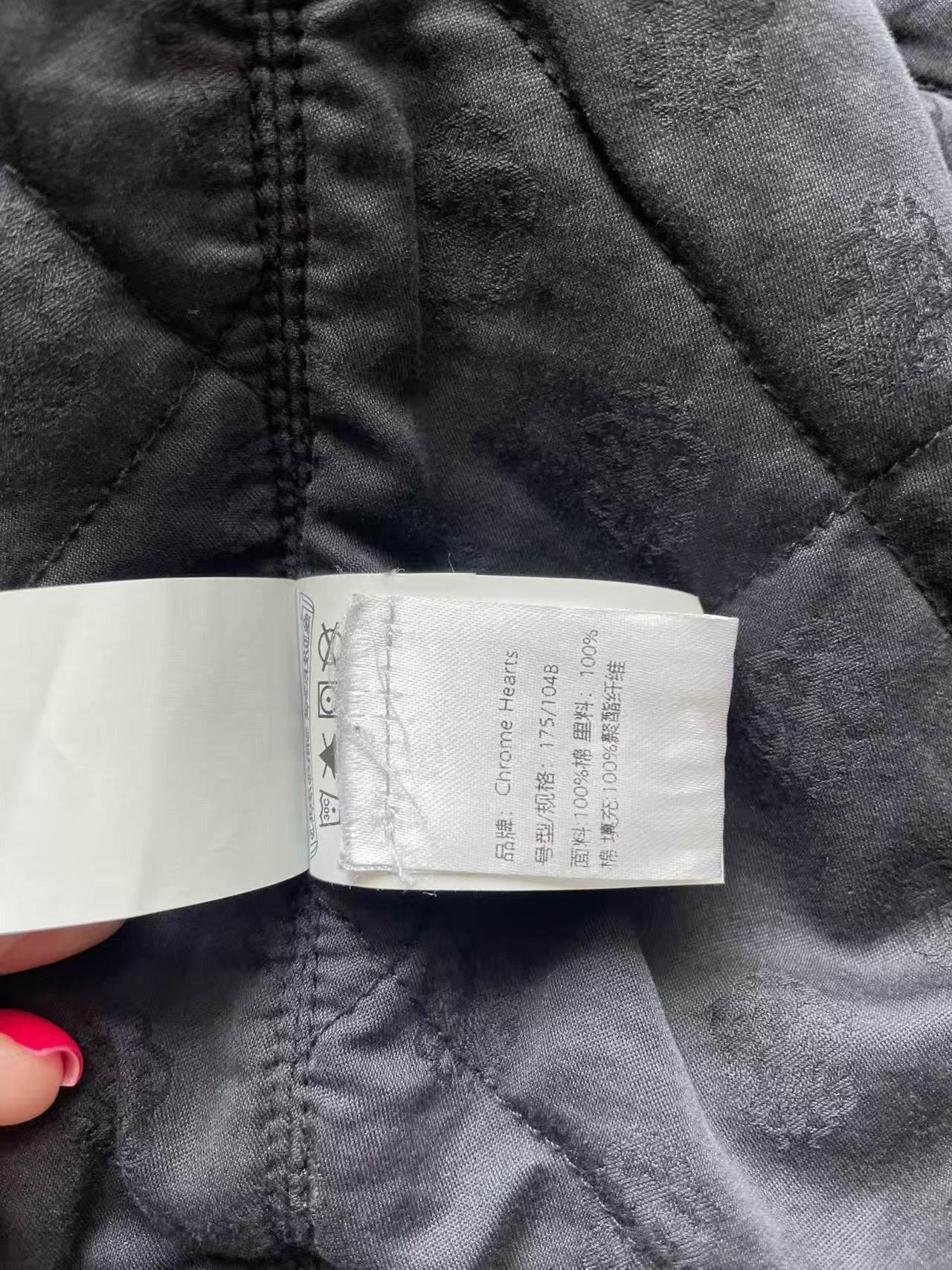 Chrome Hearts Chrome Hearts Black Wash Denim Dagger Zip Jacket Size US L / EU 52-54 / 3 - 15 Thumbnail