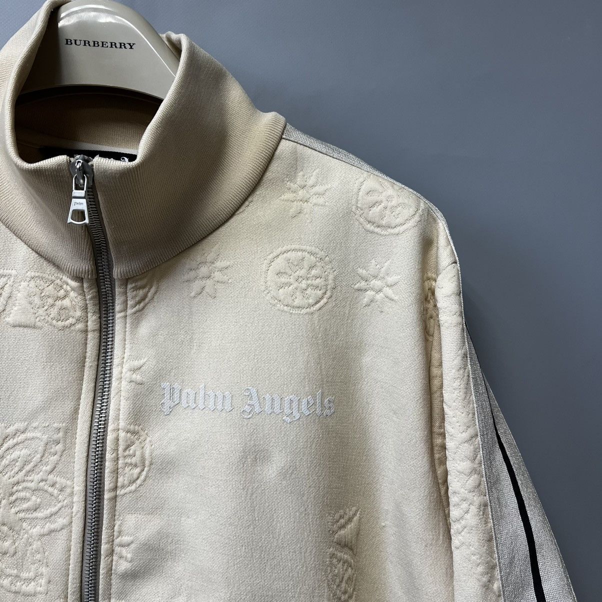 Palm Angels Palm Angels Embossed Bandana Track Jacket Zip Size XL Size US XL / EU 56 / 4 - 7 Thumbnail