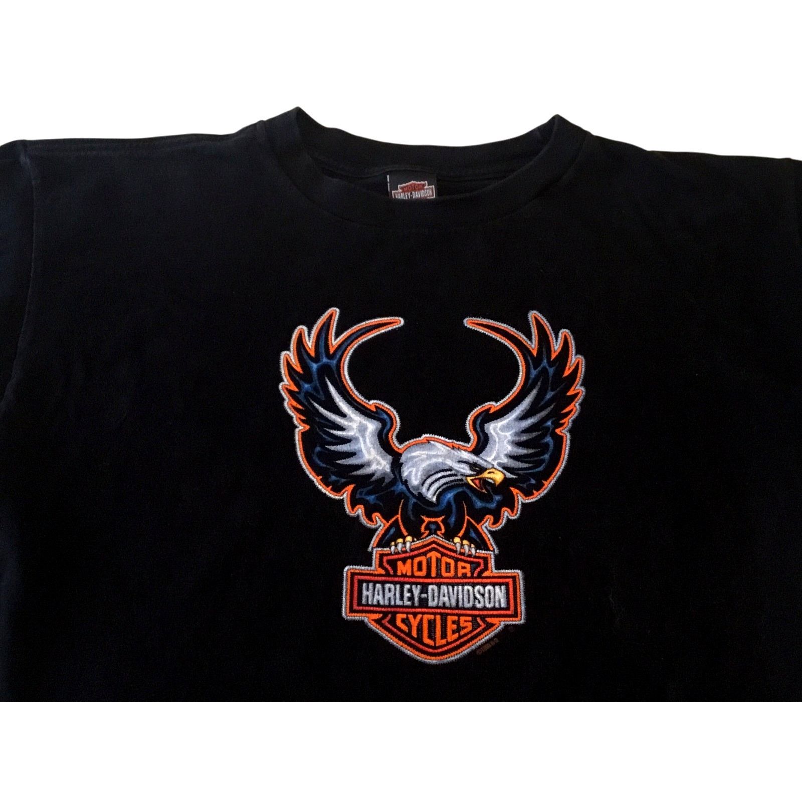 Harley Davidson Harley Davidson Motorcycles T-Shirt Eagle Logo X-Large Size US XL / EU 56 / 4 - 2 Thumbnail