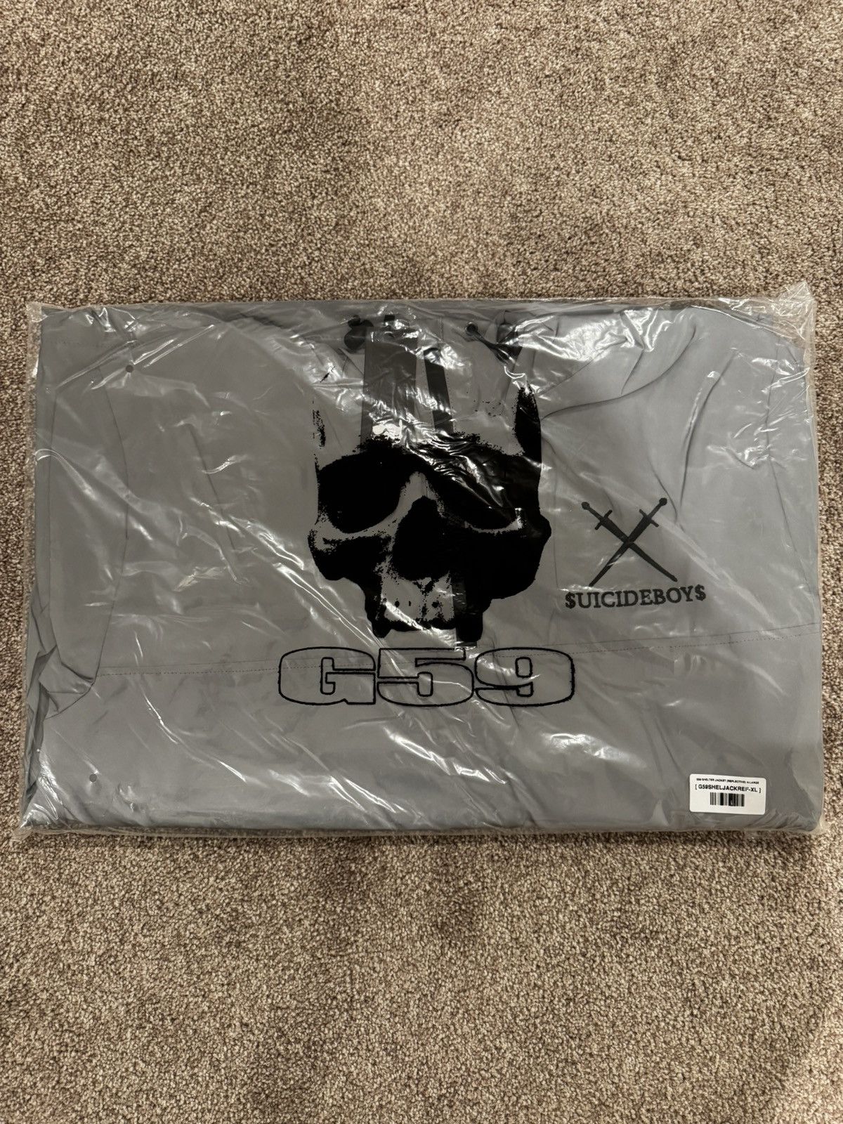 G59 Records G59 Shelter Jacket (Reflective) Size US XL / EU 56 / 4 - 1 Thumbnail