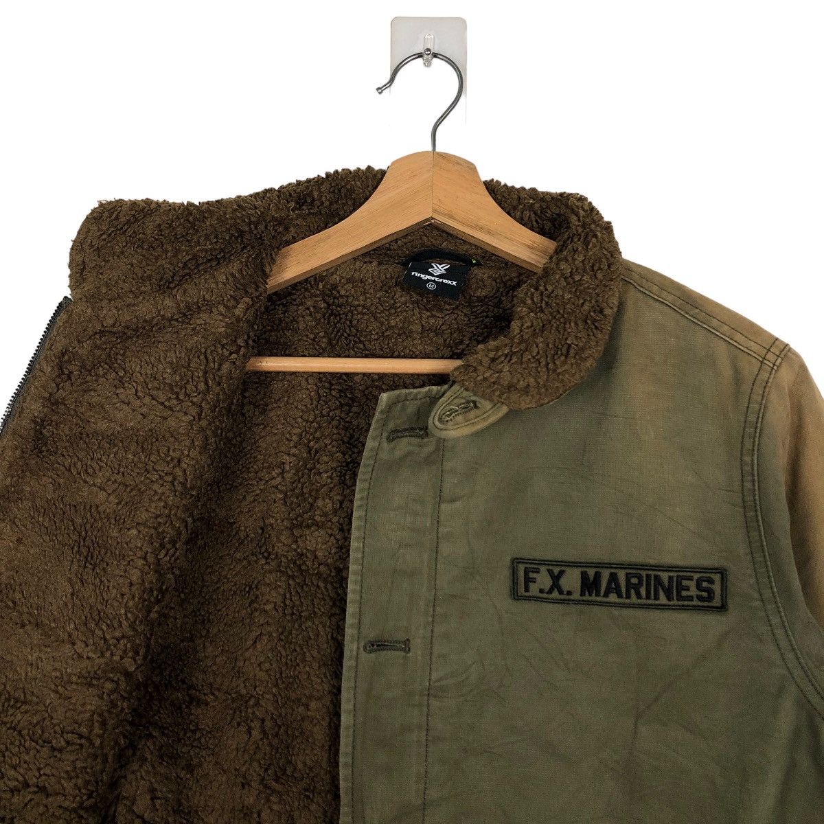 Japanese Brand 🔥Sun Faded Design Hunting Jacket F.X. Marines Military Size US M / EU 48-50 / 2 - 10 Thumbnail