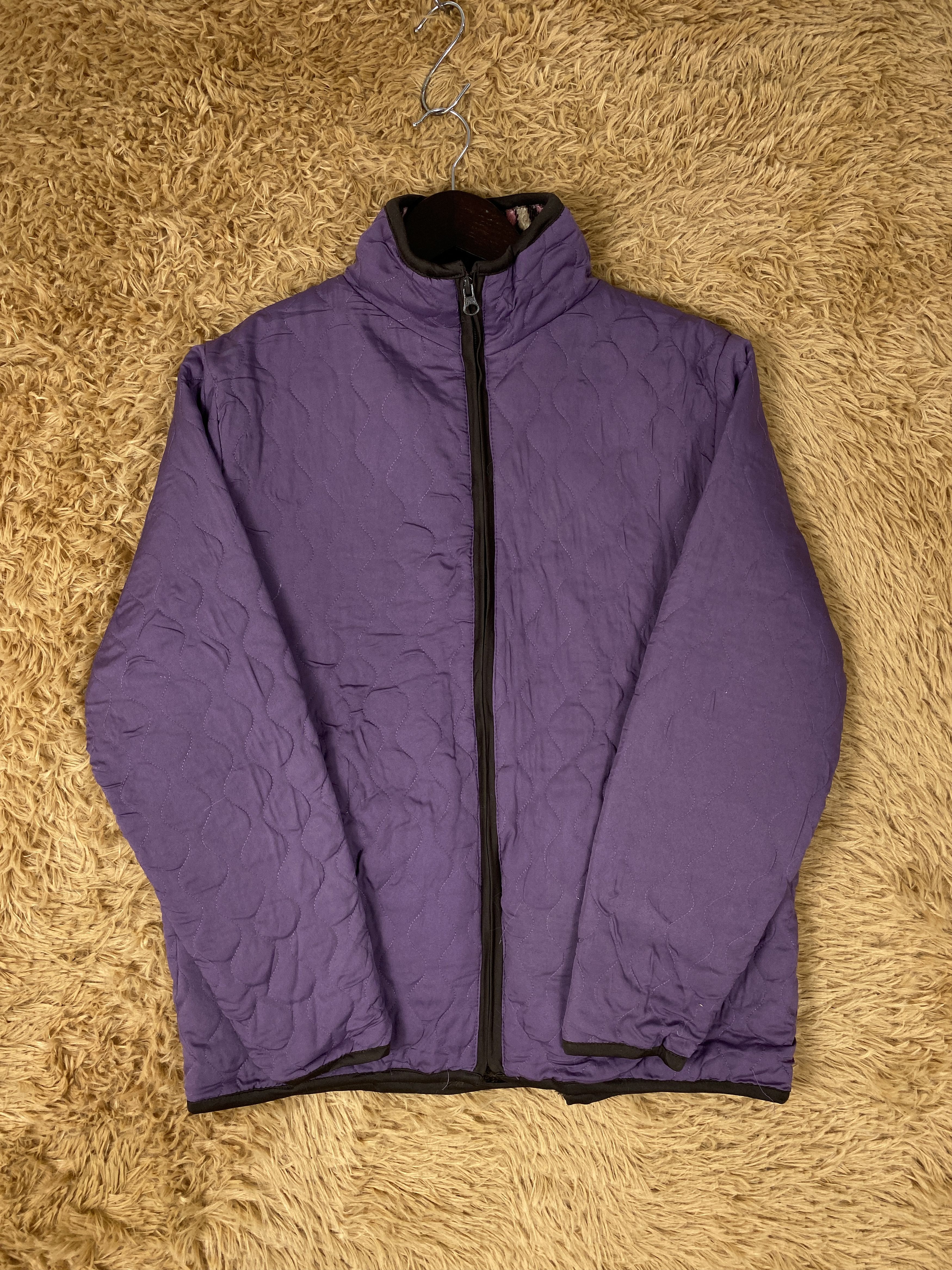 Japanese Brand × Vintage Vintage Japanese Brand Quilted Fleece Lining Jacket Size US XS / EU 42 / 0 - 4 Thumbnail