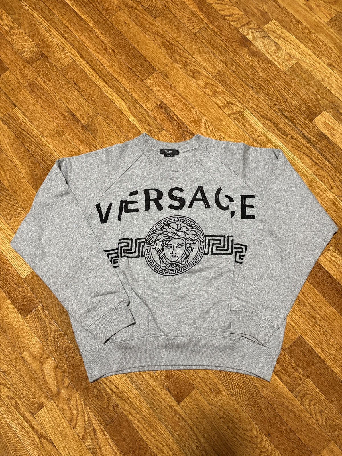 Versace Versace Medusa Logo Sweatshirt Size US L / EU 52-54 / 3 - 1 Thumbnail