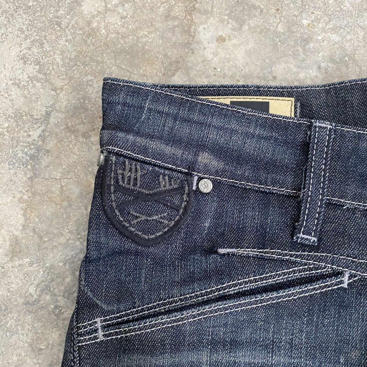 Marithe + Francois Girbaud 2000’s Vintage M. Francois Girbaud Slim Fit Stacked Jeans Size US 33 - 4 Thumbnail