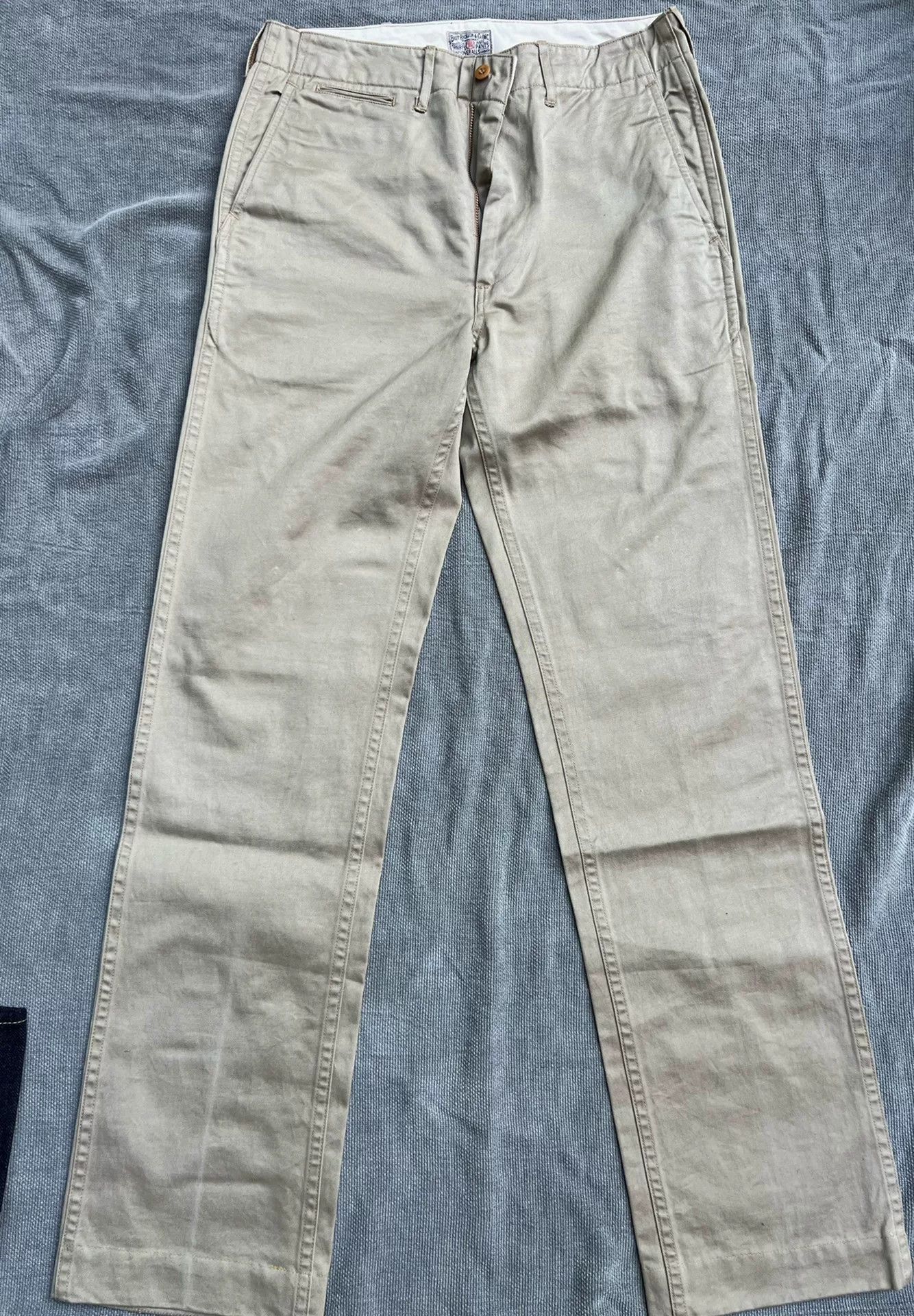 Buzz Rickson's BuzzRicksons Khaki Officer Pants Size US 32 / EU 48 - 1 Thumbnail