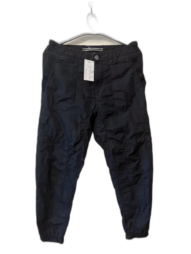 Stone Island Stone Island Black Nylon Pants Size W34-yf Size US 34 / EU 50 - 1 Thumbnail