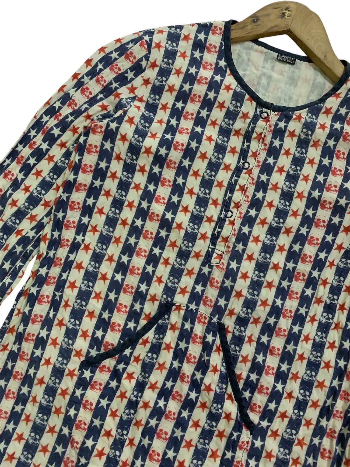 Hysteric Glamour × Vintage Vintage Hysteric Glamour American Flag Shirt Size S / US 4 / IT 40 - 5 Thumbnail