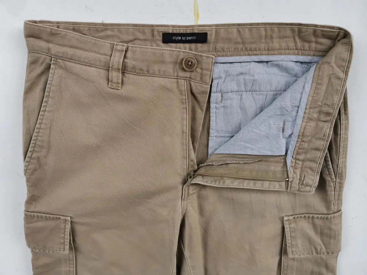 Japanese Brand × Uniqlo Rare!!! Uniqlo Style Up Pant Tactical Cargo Pants Size US 32 / EU 48 - 4 Thumbnail