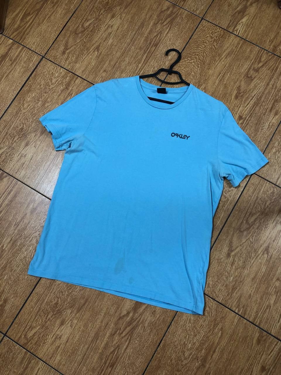 Oakley OAKLEY Big print Y2K T-Shirt Blue Streetwear Size US XL / EU 56 / 4 - 19 Thumbnail