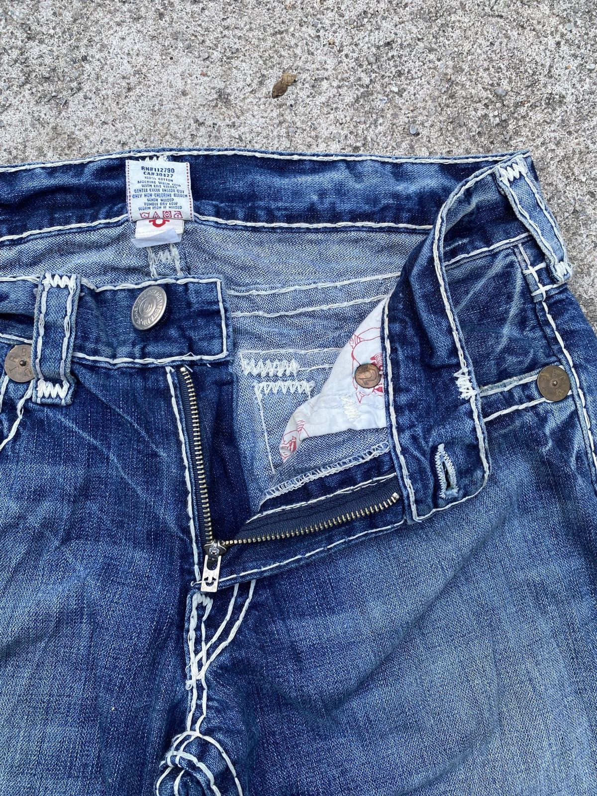 Japanese Brand × Tornado Mart × True Religion 1990s - True Religion Flare Jeans Size US 34 / EU 50 - 20 Thumbnail