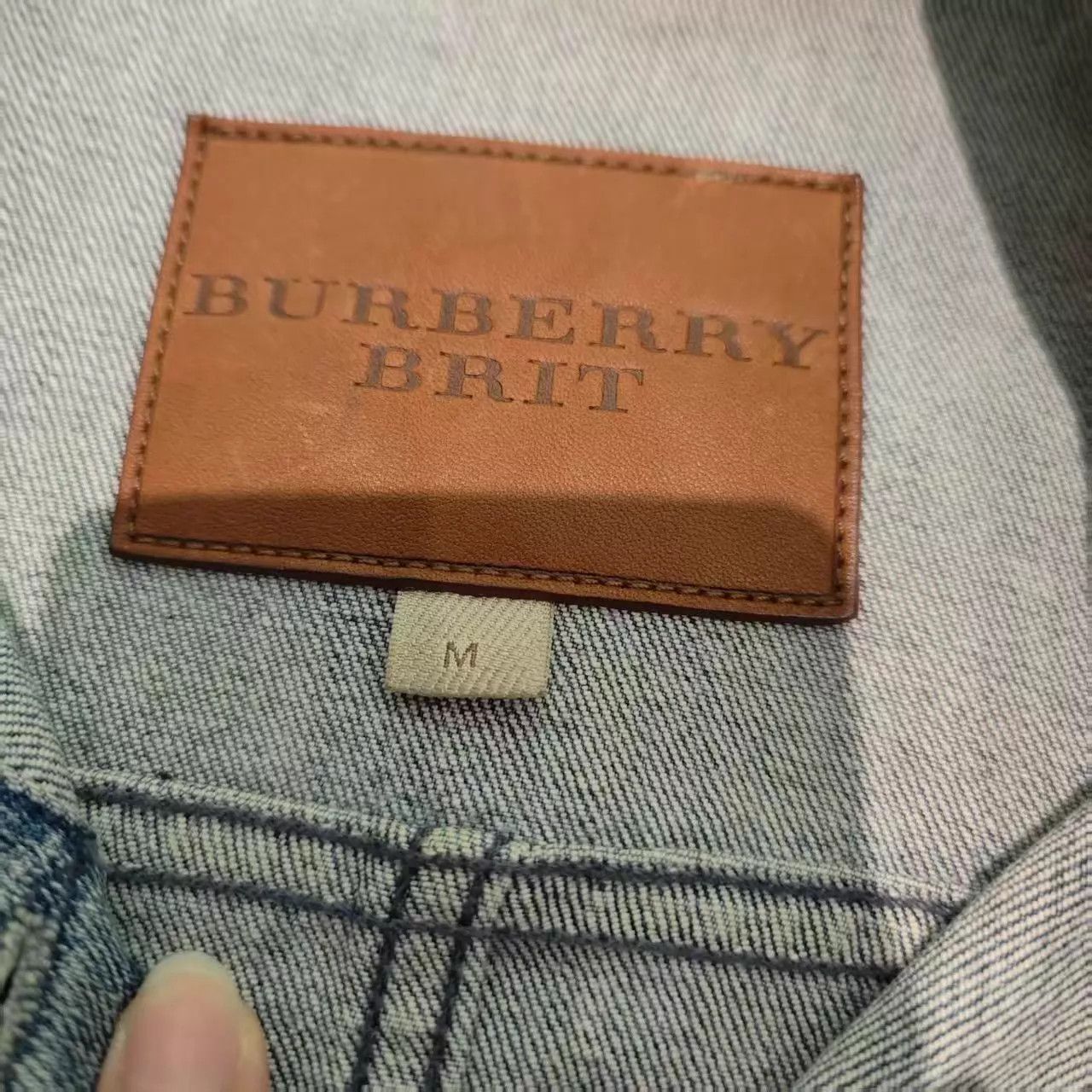 Burberry Burberry Blue Denim Jacket M 99 New Size M / US 6-8 / IT 42-44 - 3 Thumbnail