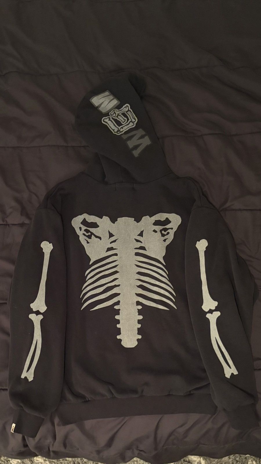 Bape Authentic BAPE Skeleton Full Zip Hoodie Size US XL / EU 56 / 4 - 2 Thumbnail