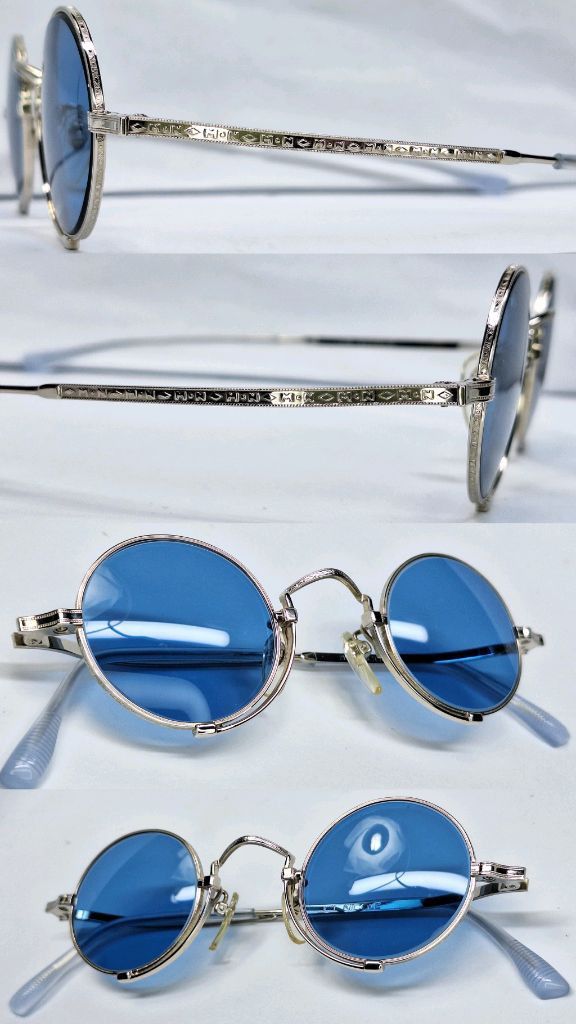 Other NICOLE 2171 Mitsuhiro Matsuda Steampunk Round Glasses Size ONE SIZE - 2 Thumbnail