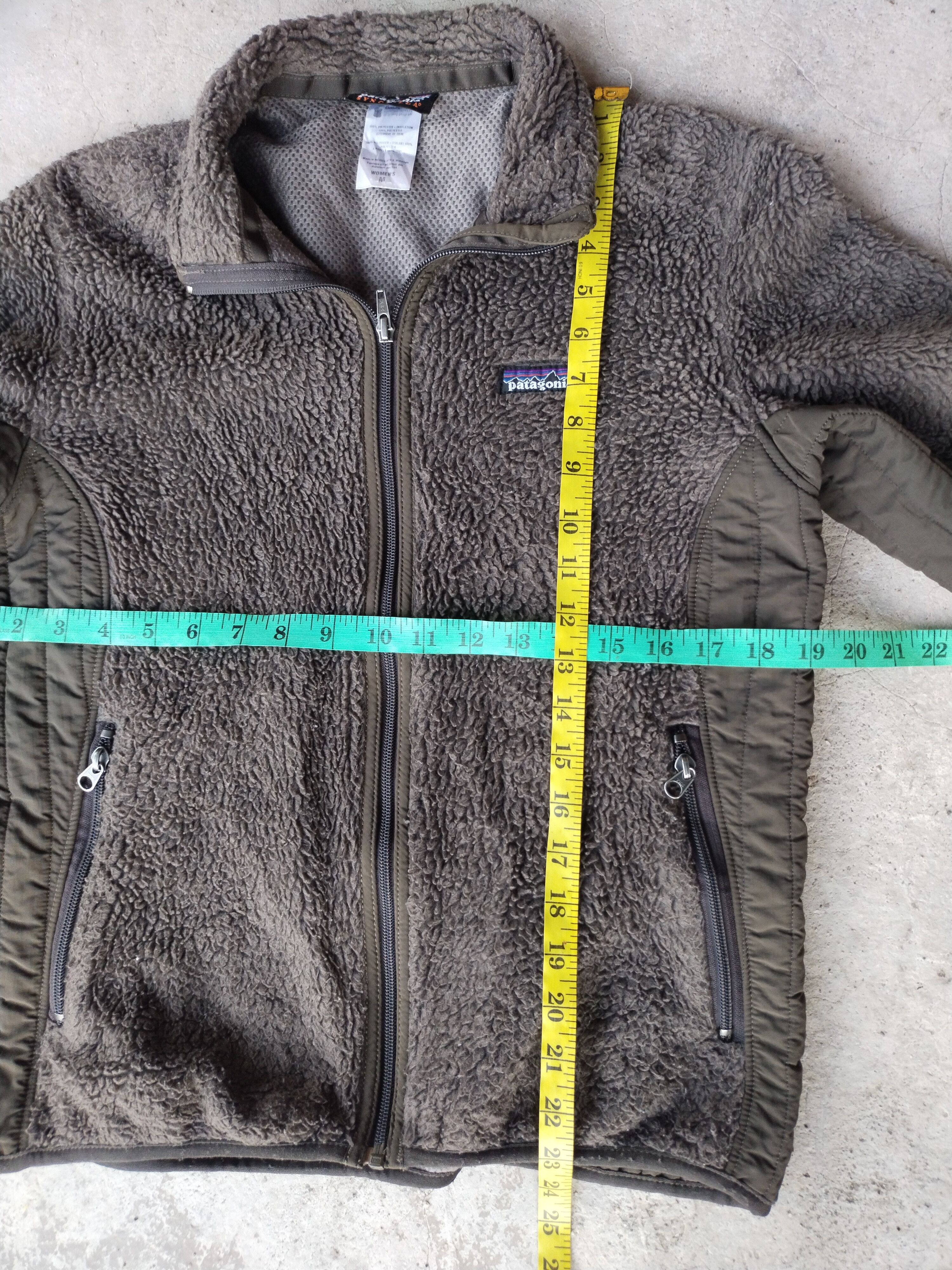 Patagonia Early 00's Patagonia Deep Pile Fleece Jacket Size M / US 6-8 / IT 42-44 - 7 Thumbnail