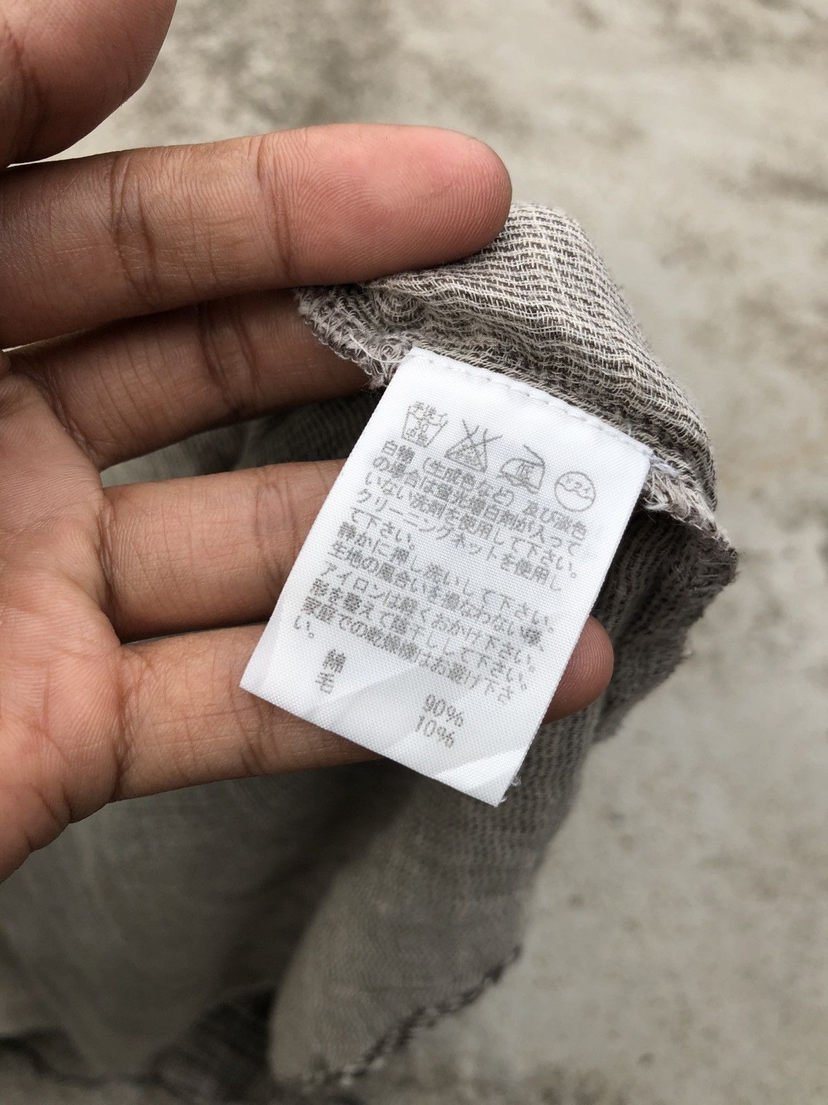 ISSEY MIYAKE PLANTATION BUTTON UP