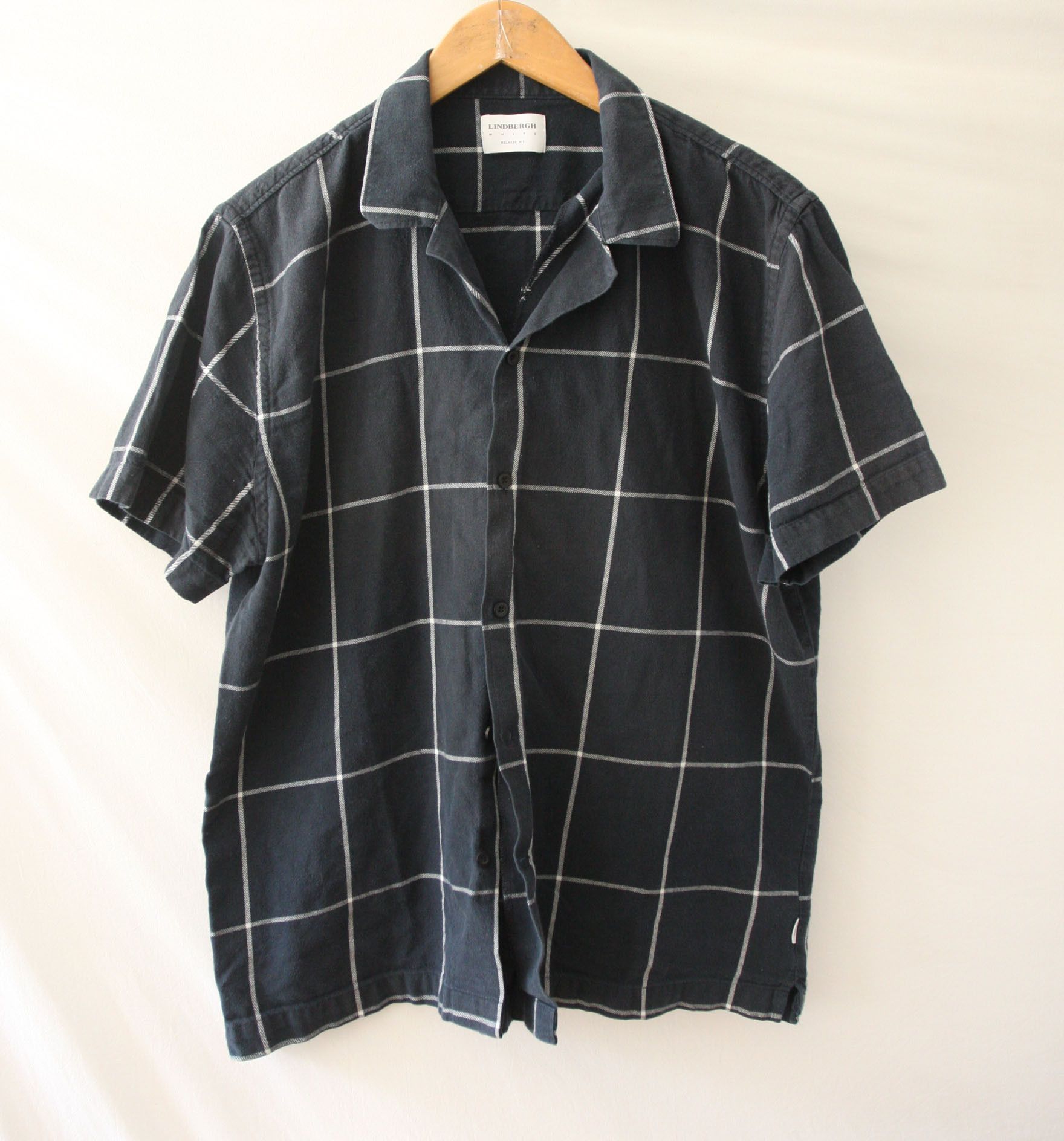 Lindbergh Lindbergh White Shirt Short Sleeve Relaxed Fit Size XL Size US XL / EU 56 / 4 - 2 Thumbnail