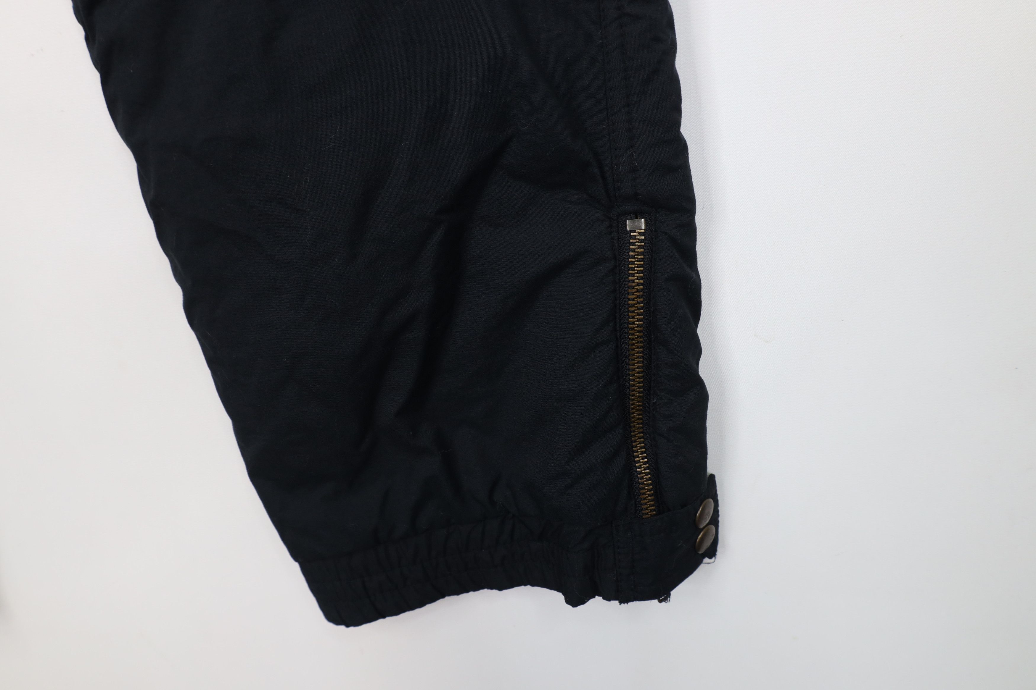 Vintage Vintage 90s Streetwear Insulated Winter Snow Pants Black Size 30" / US 8 / IT 44 - 5 Thumbnail