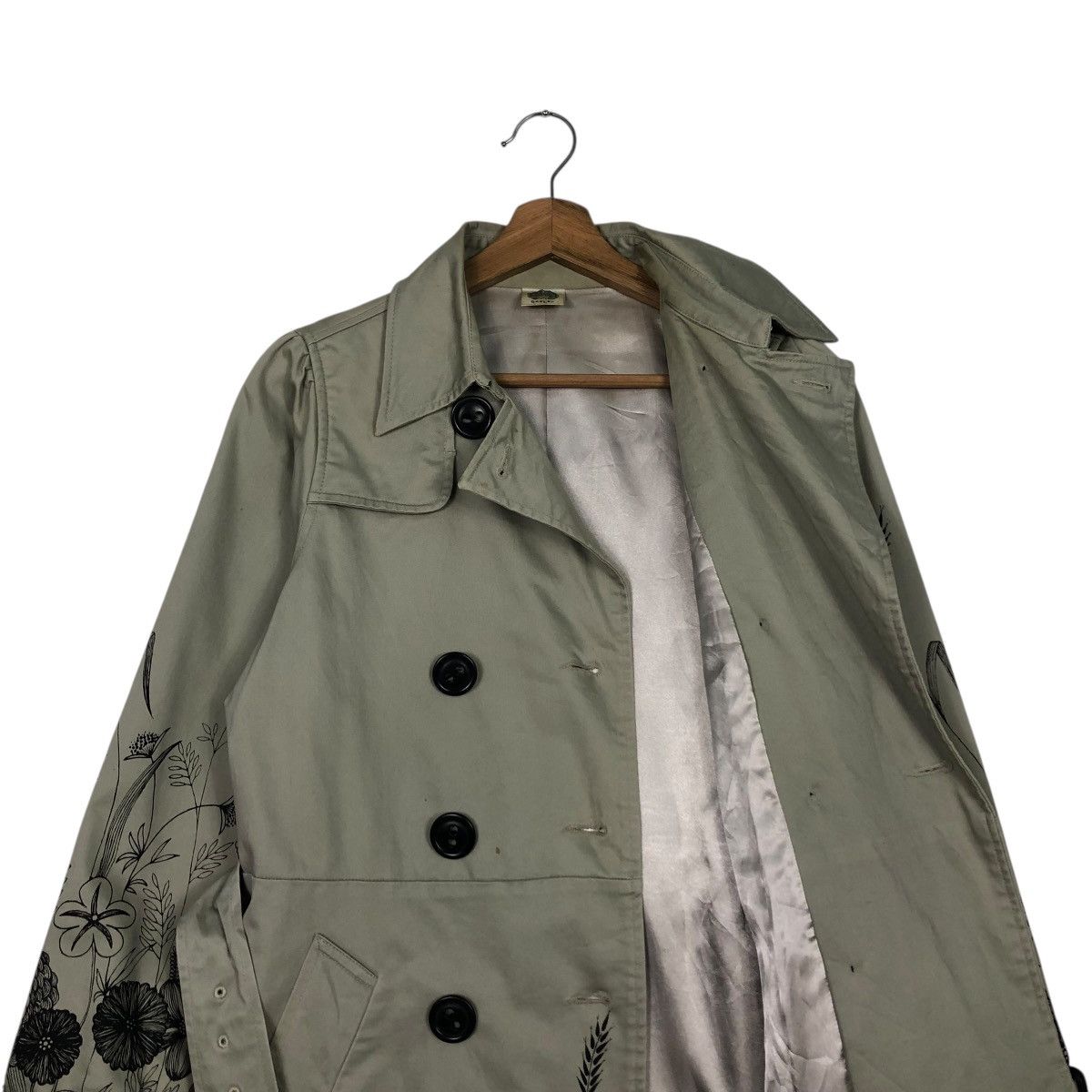 Hysteric Glamour 🔥VINTAGE LONG JACKET SCOLAR OVER PRINT BONDAGE DESIGN Size M / US 6-8 / IT 42-44 - 15 Thumbnail