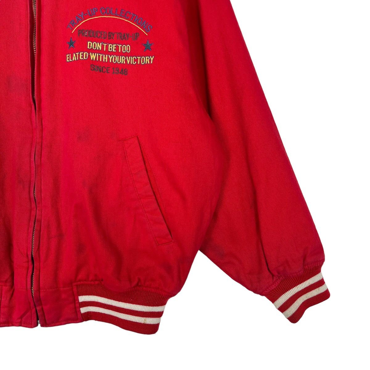 Japanese Brand 💥 VINTAGE TRAY UP GALS COLLECTION GLORIFY ALL STAFF BOMBER Size US M / EU 48-50 / 2 - 5 Thumbnail