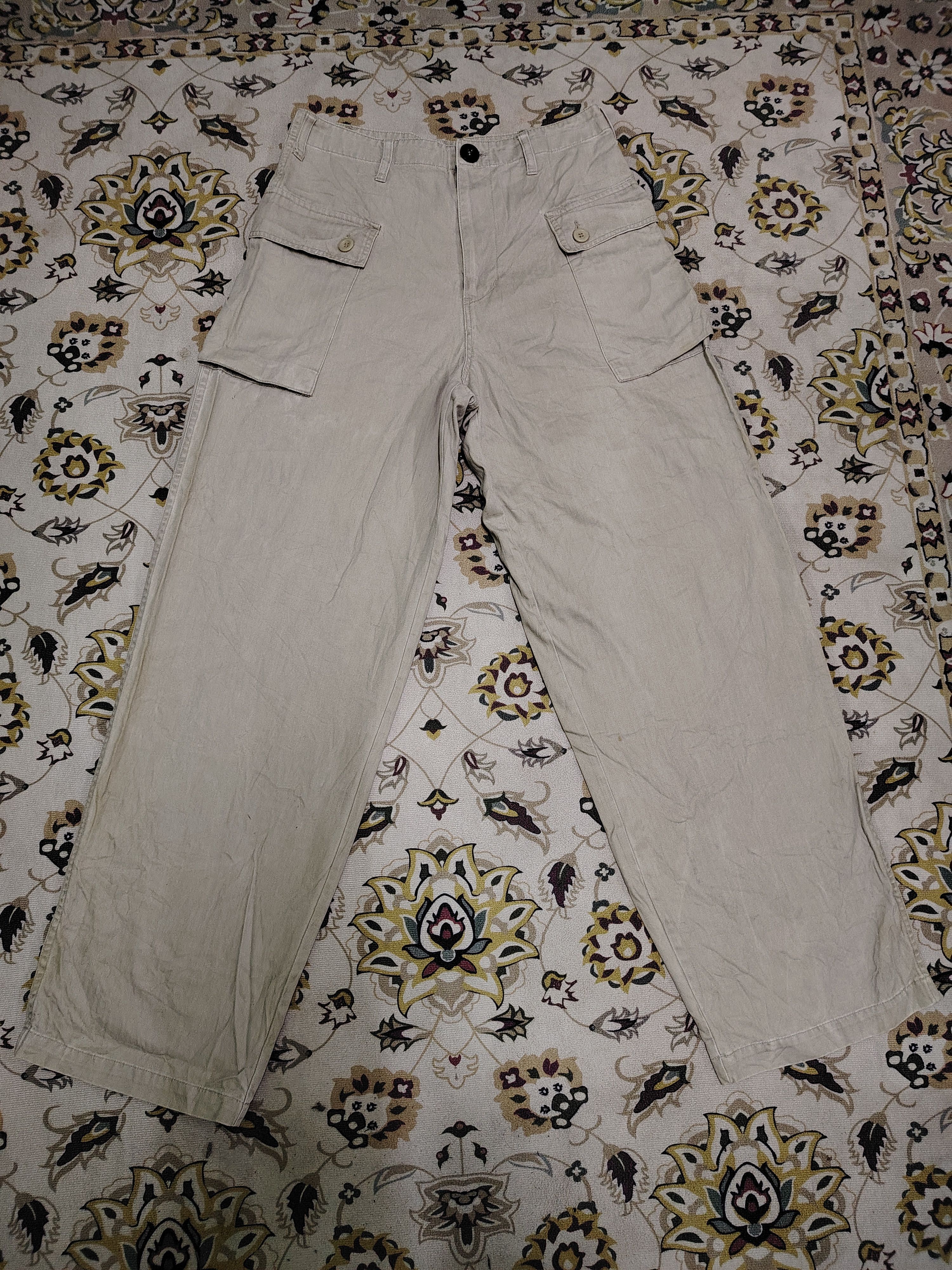 Vintage Vintage US Army MLT217 Hbt Monkey Pants Size US 29 - 4 Thumbnail