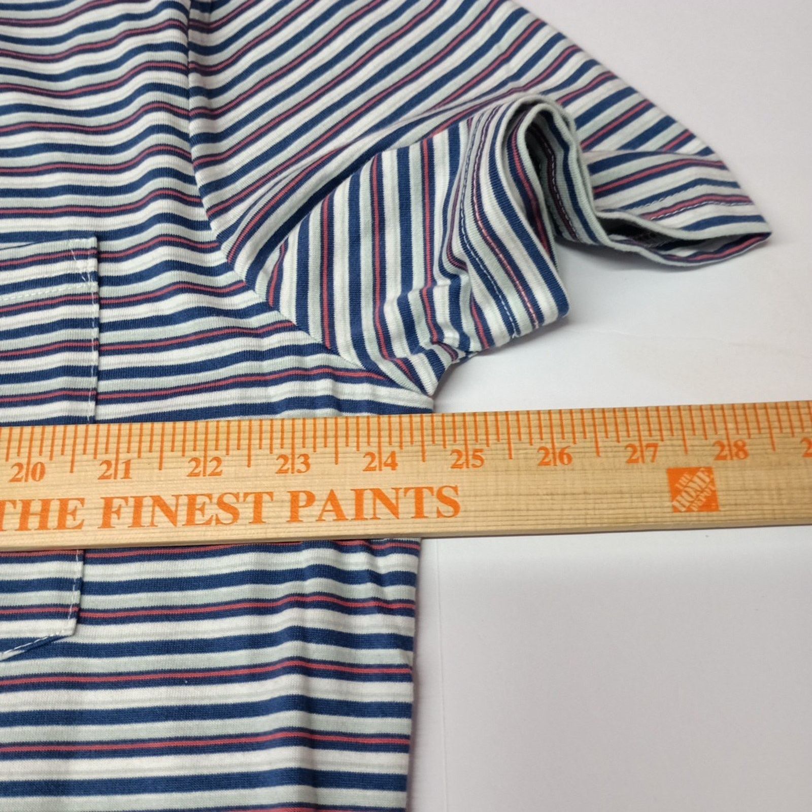St. Johns Bay St. John's Bay Polo Shirt Men's Size XL Blue Navy Striped Size US XL / EU 56 / 4 - 4 Thumbnail