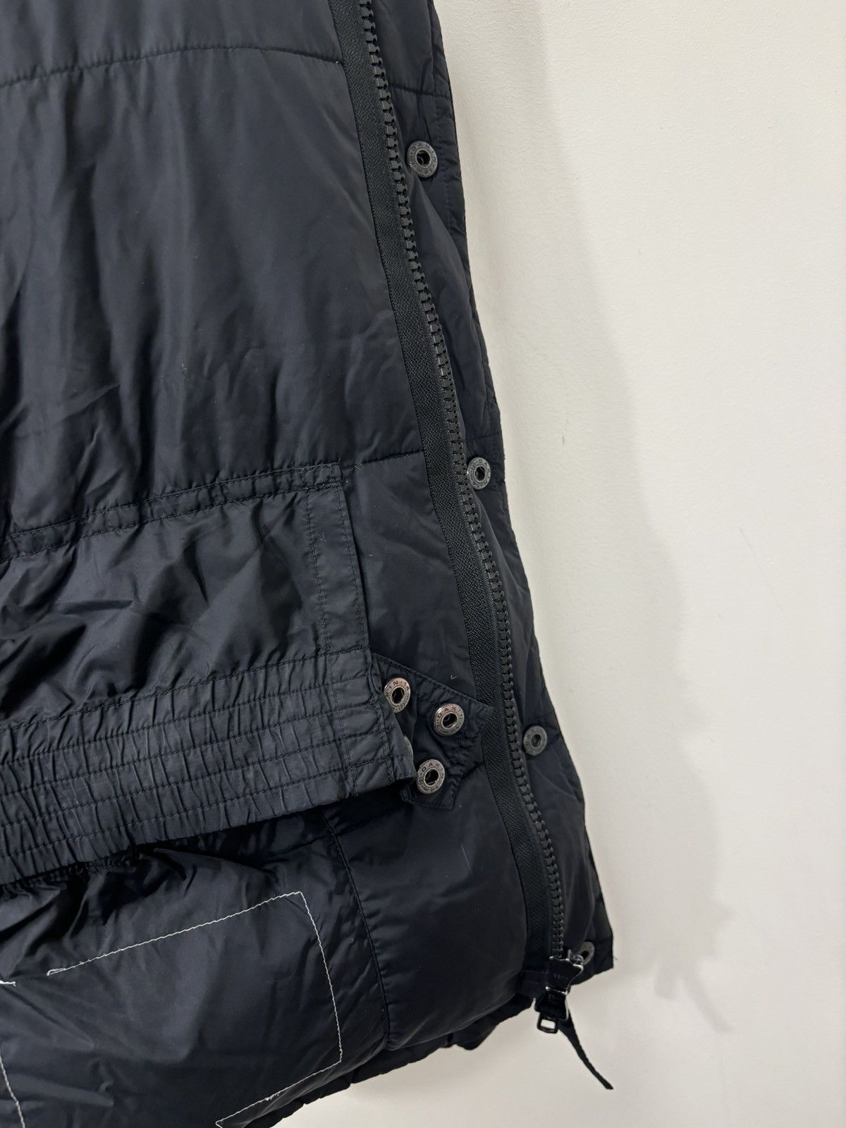 Aspesi Alberto Aspesi Men’s Black Luxury Hooded Puffer Down Jacket Size US S / EU 44-46 / 1 - 19 Thumbnail