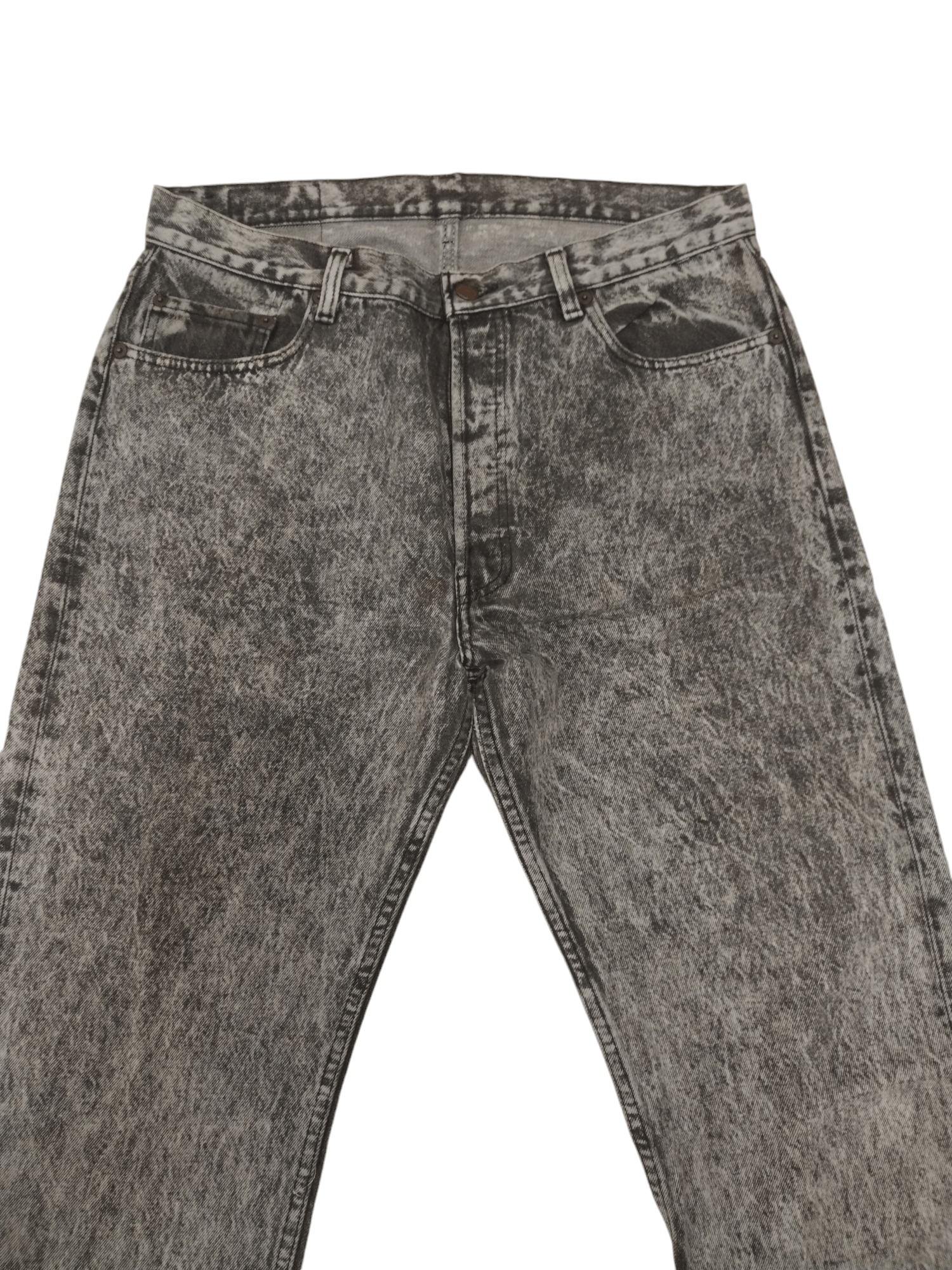 If Six Was Nine × Levi's 💥Sendoffer💥 Rare acid wash Levis 501 80's black 36X 30 Size US 36 / EU 52 - 16 Thumbnail
