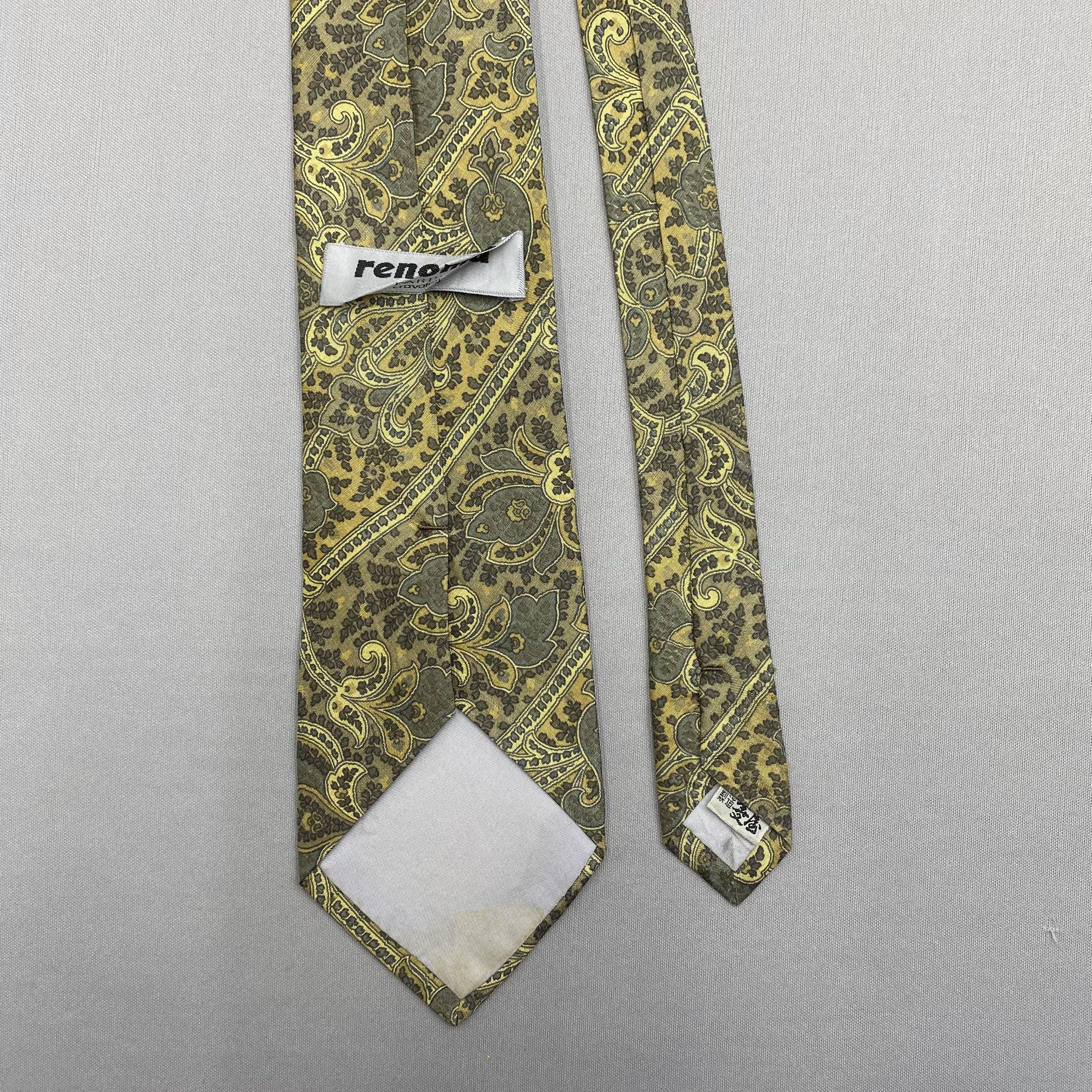 Renoma Vintage Renoma SILK Necktie Cravate Pure Silk Neck Tie Size ONE SIZE - 6 Thumbnail