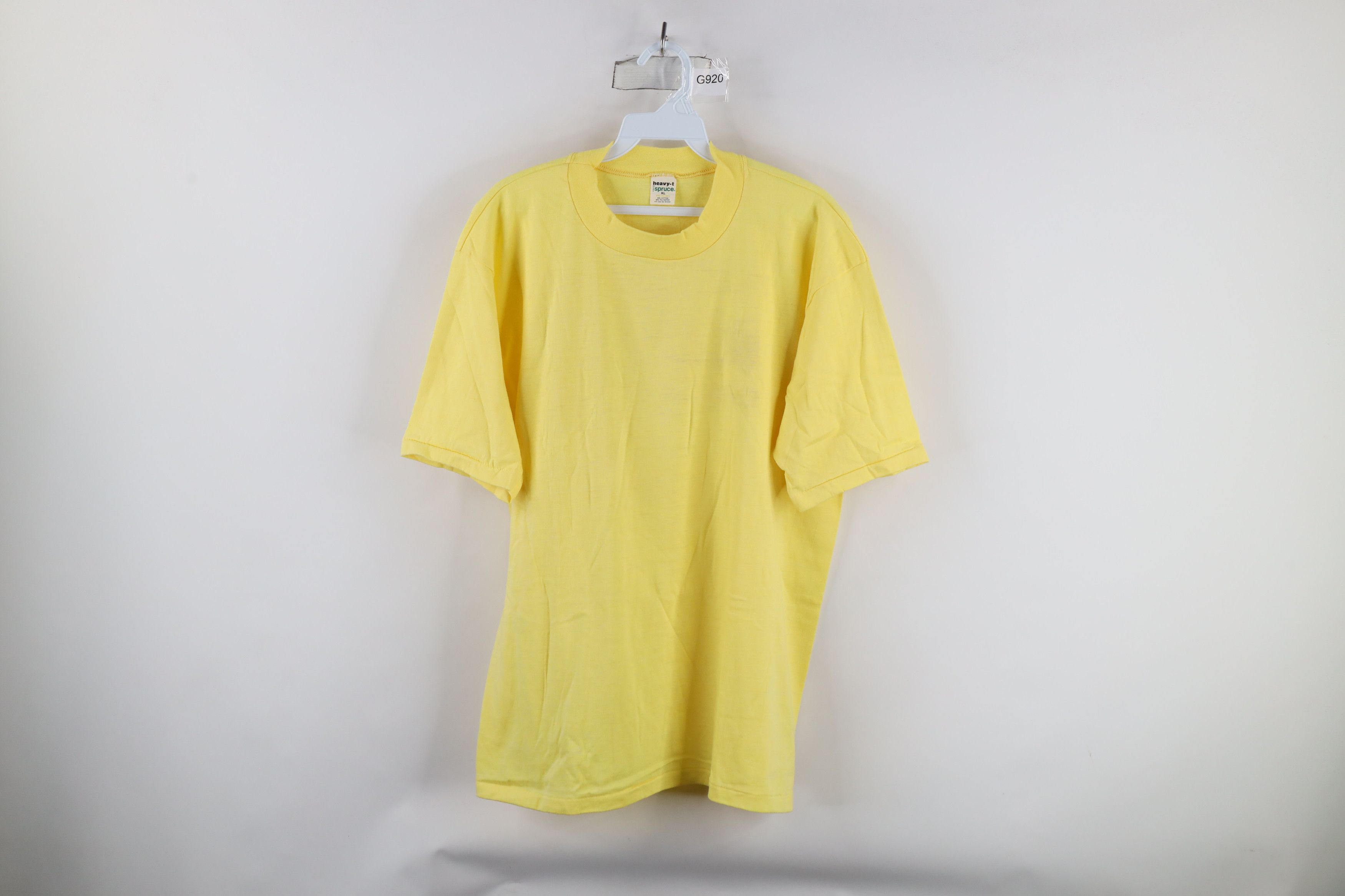 Vintage Vintage 70s Safety Truck Roadeo Trucking T-Shirt Yellow USA Size US XL / EU 56 / 4 - 1 Thumbnail