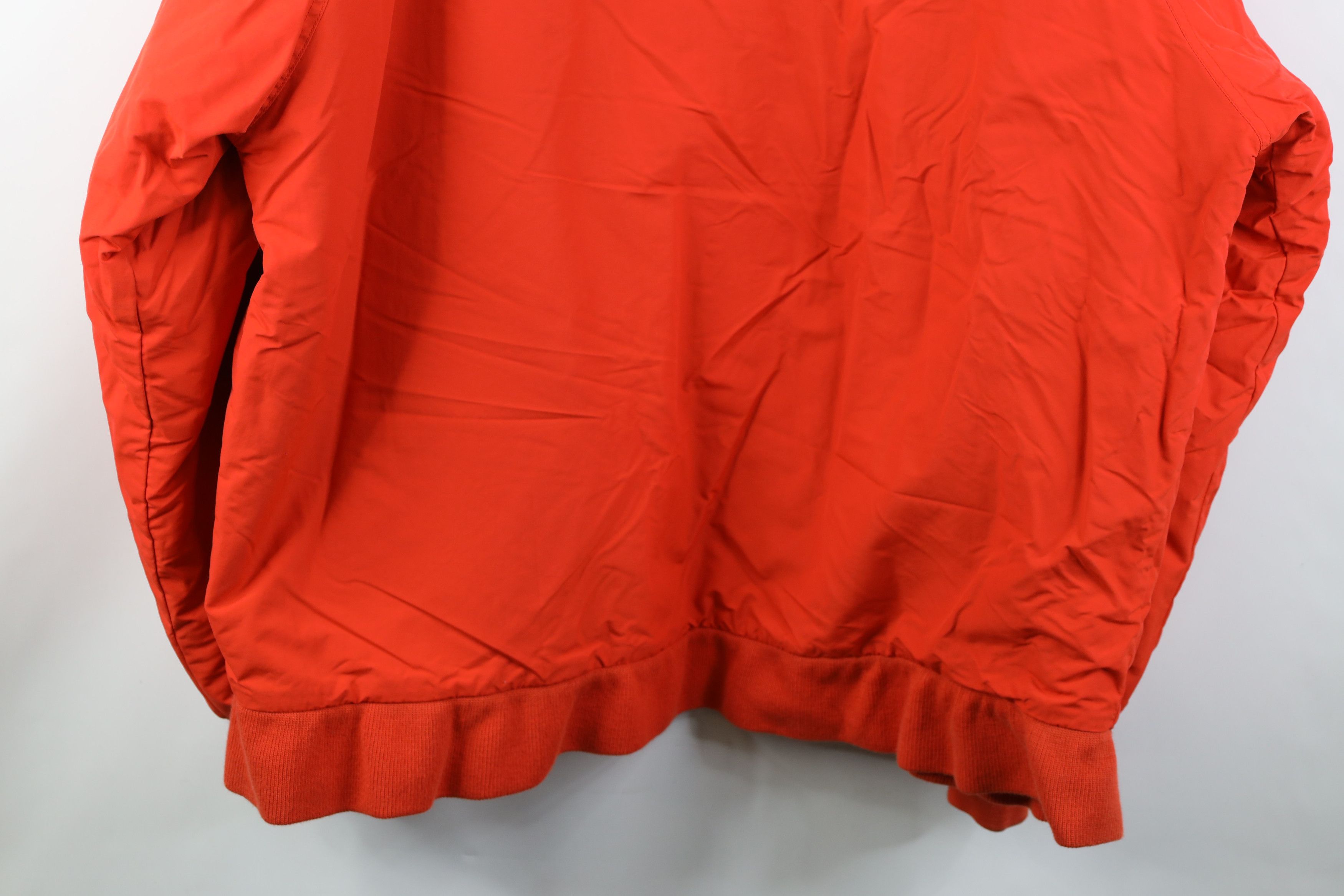 Lands' End Vintage 90s Lands End Fleece Lined Full Zip Jacket Orange Size US XXL / EU 58 / 5 - 16 Thumbnail