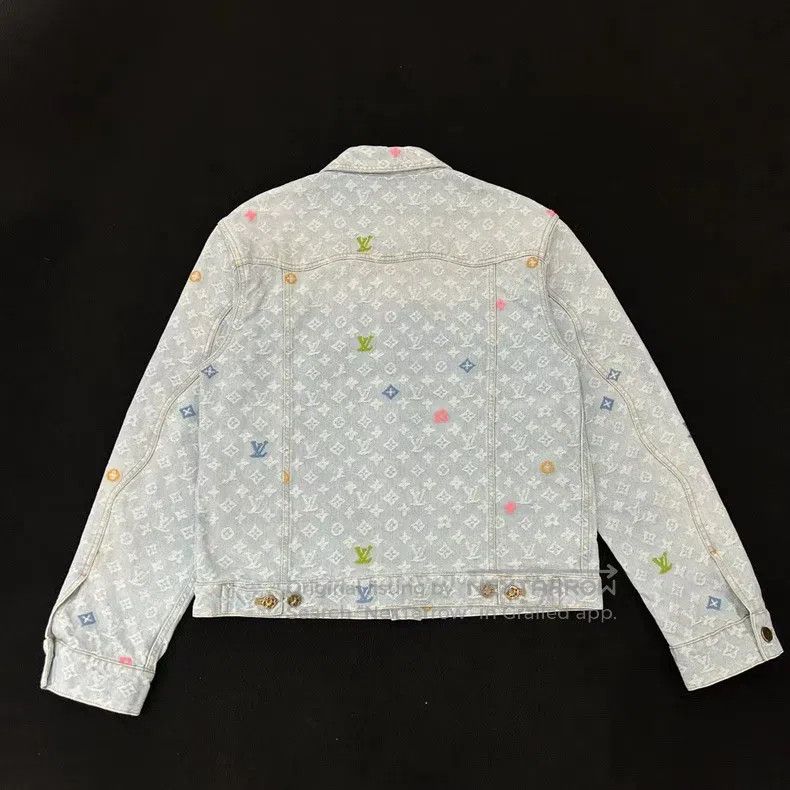 Louis Vuitton Louis Vuitton 24 New Faye Tung Denim Jacket Size US M / EU 48-50 / 2 - 2 Thumbnail
