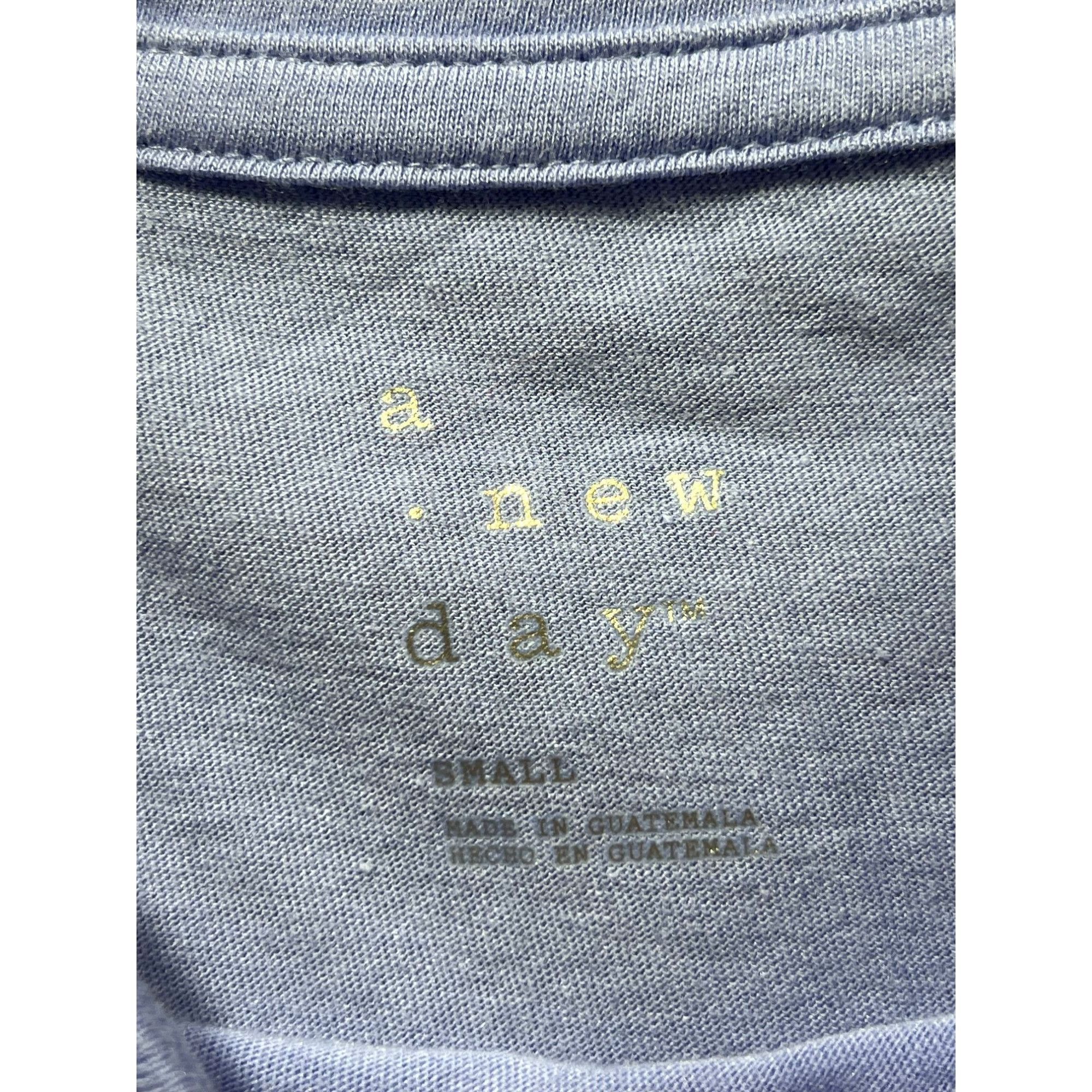 Other A New Day - Women's Slim Fit Drape T-Shirt - Purple - Small Size S / US 4 / IT 40 - 13 Thumbnail