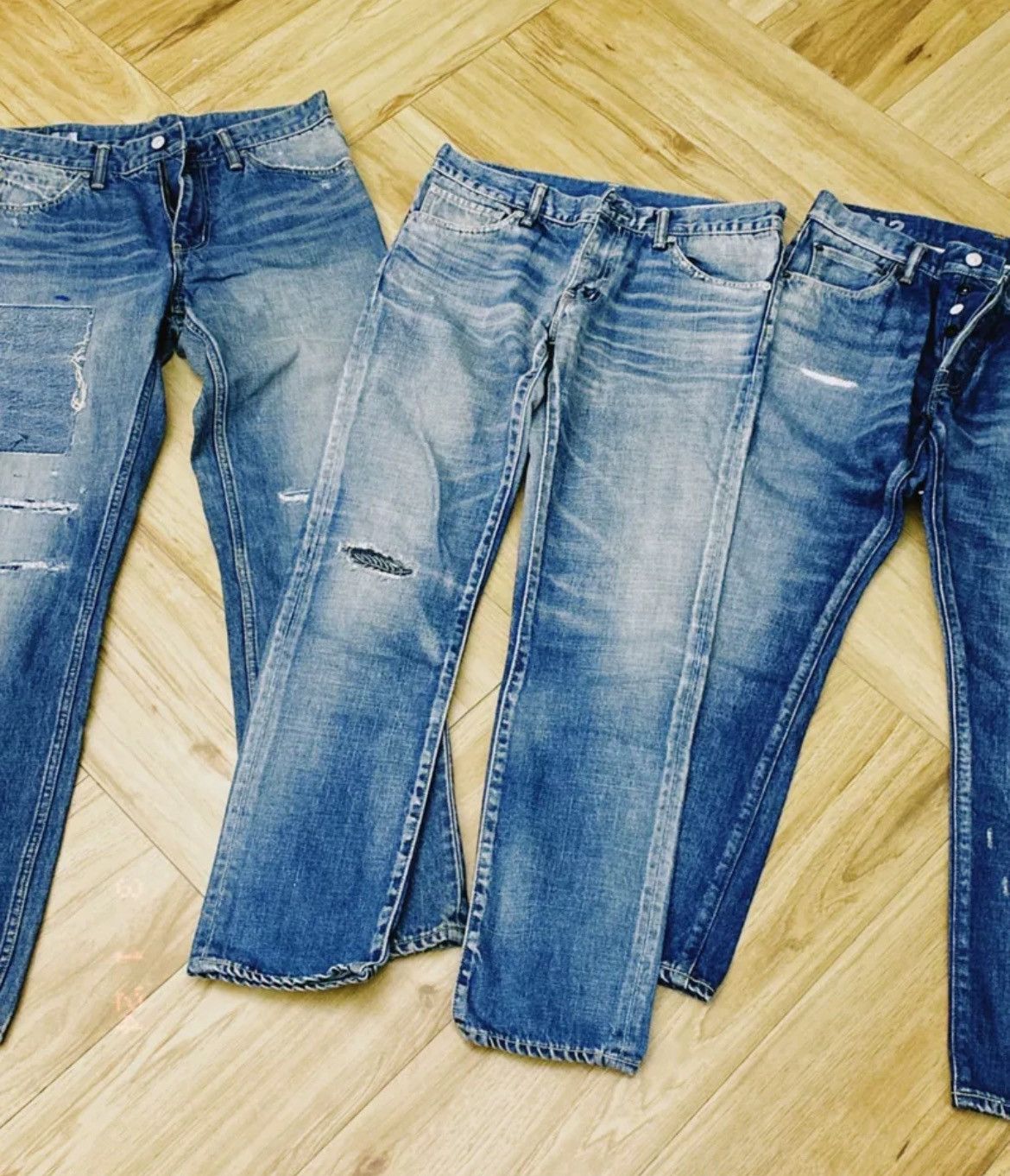 Visvim VISVIM Societal -10 04D10 Ancient Cloth Patch Washed Jeans Size US 32 / EU 48 - 9 Thumbnail