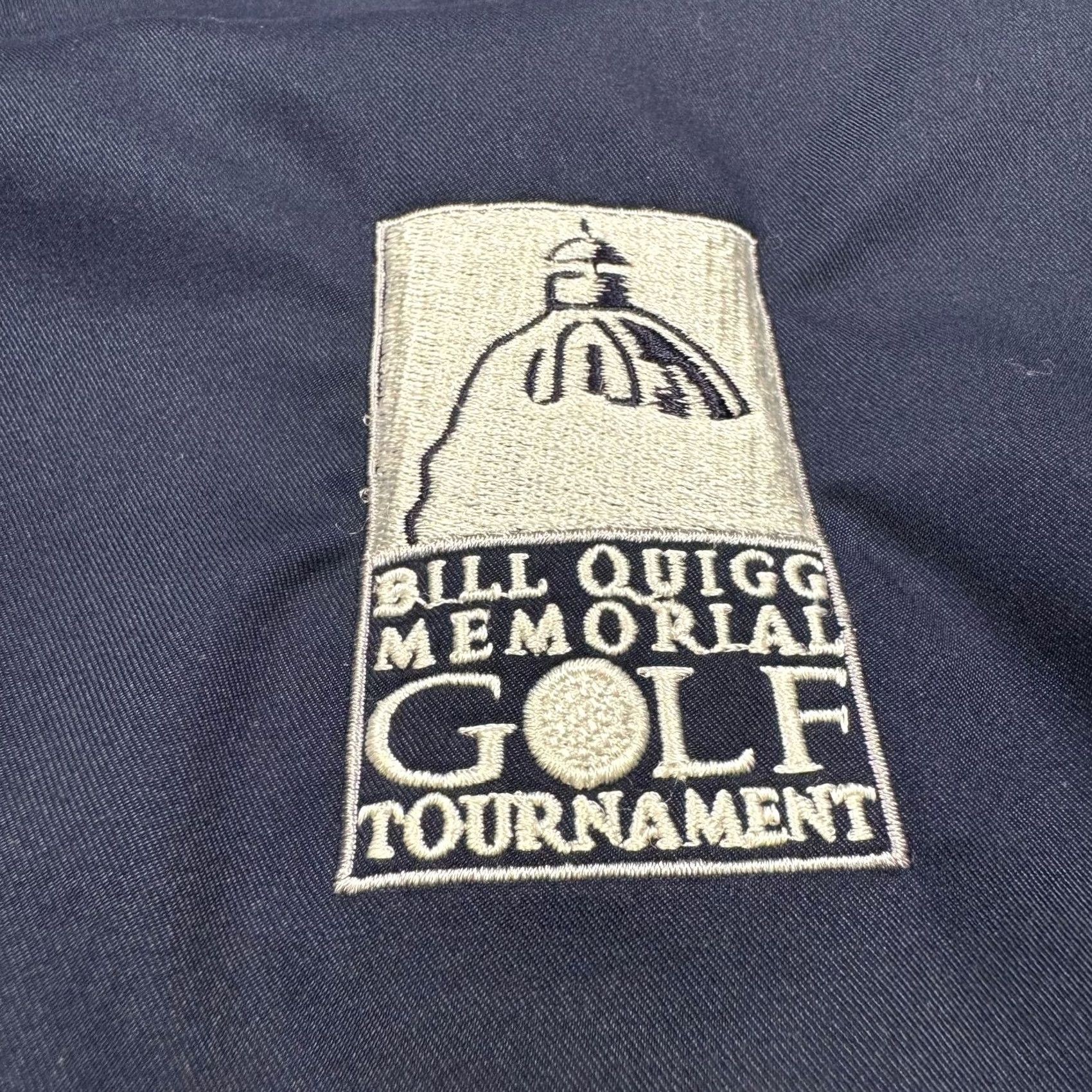 Adidas Adidas Golf Vest V-Neck Pullover Navy Blue White Embroidered Men's L Size US L / EU 52-54 / 3 - 6 Thumbnail