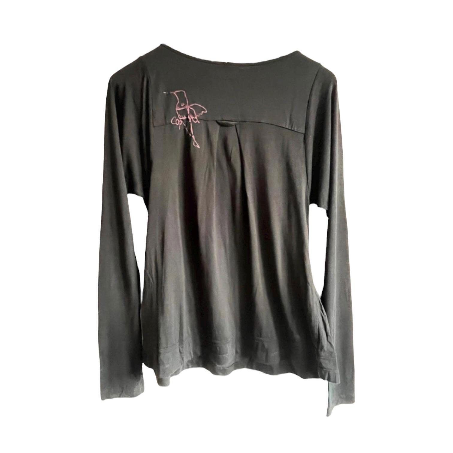 Cop Copine The Cop Copine Draped Pocket Top Size ONE SIZE - 2 Thumbnail