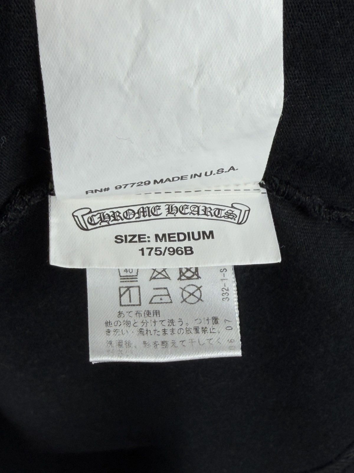 Chrome Hearts Chrome Hearts Foti Skull Winged Logo Tshirt Black Size US M / EU 48-50 / 2 - 8 Thumbnail