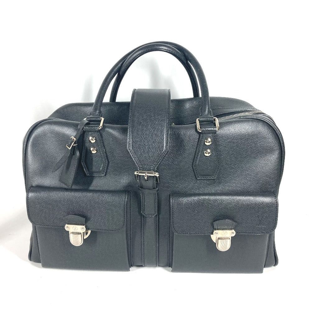 Louis Vuitton Louis Vuitton M32502 Taiga Ivan. Travel Bag Briefcase Boston Leather Men Aldouise Black Size ONE SIZE - 1 Thumbnail