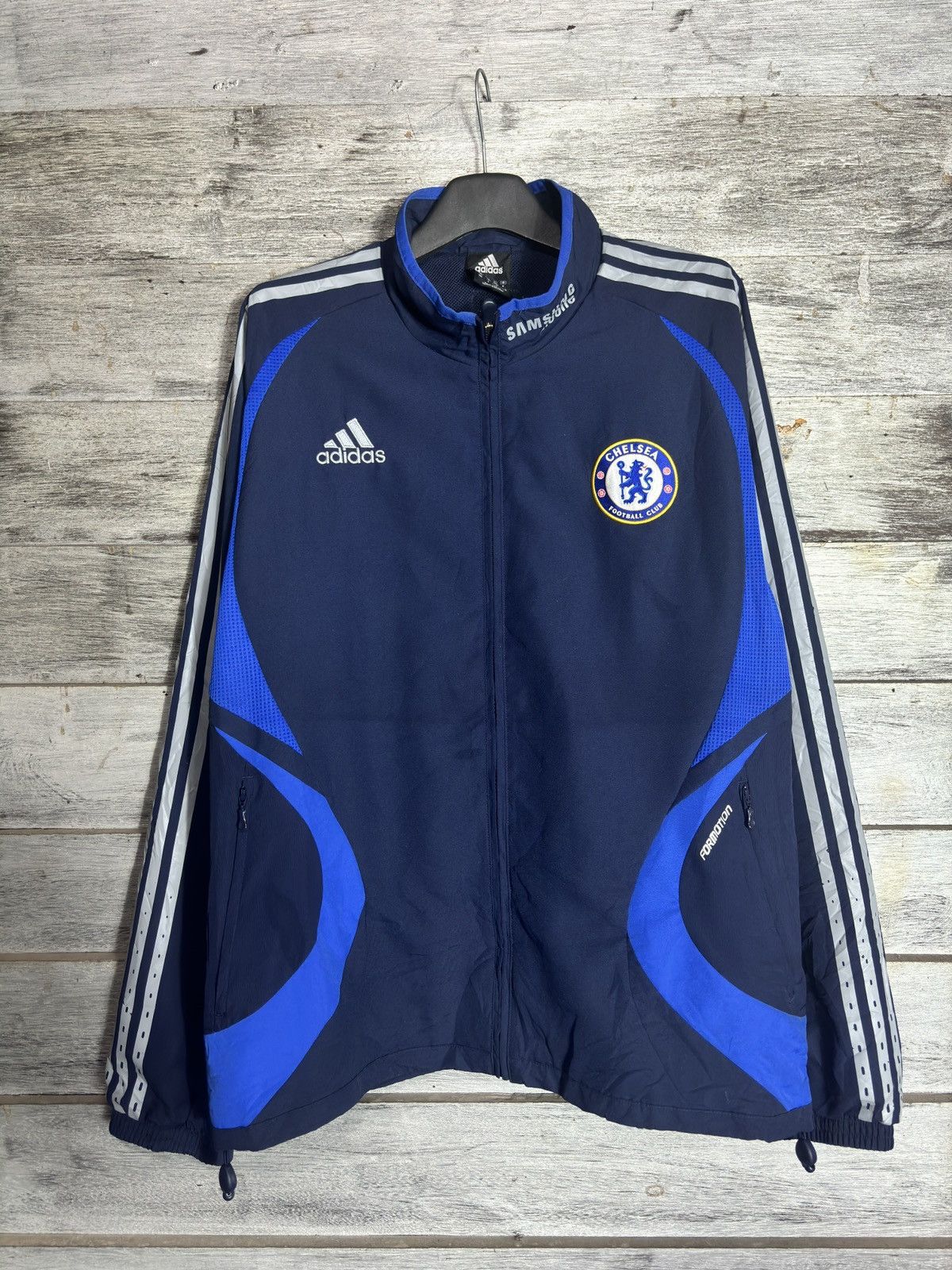 Adidas 2006/07 CHELSEA TRACK JACKET ADIDAS Size US L / EU 52-54 / 3 - 1 Thumbnail